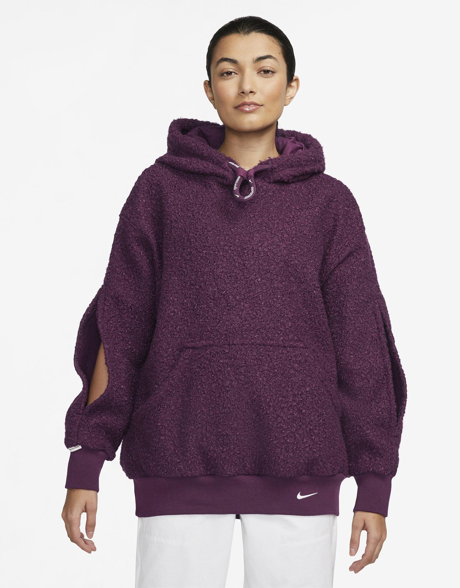 Nike Sportswear Plush Women's Oversized Pullover Hoodie. Nike CA