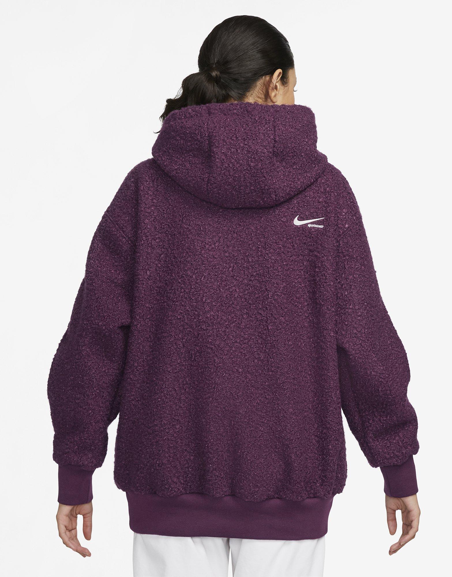 Pink Nike Sportswear Oversized Hoodie