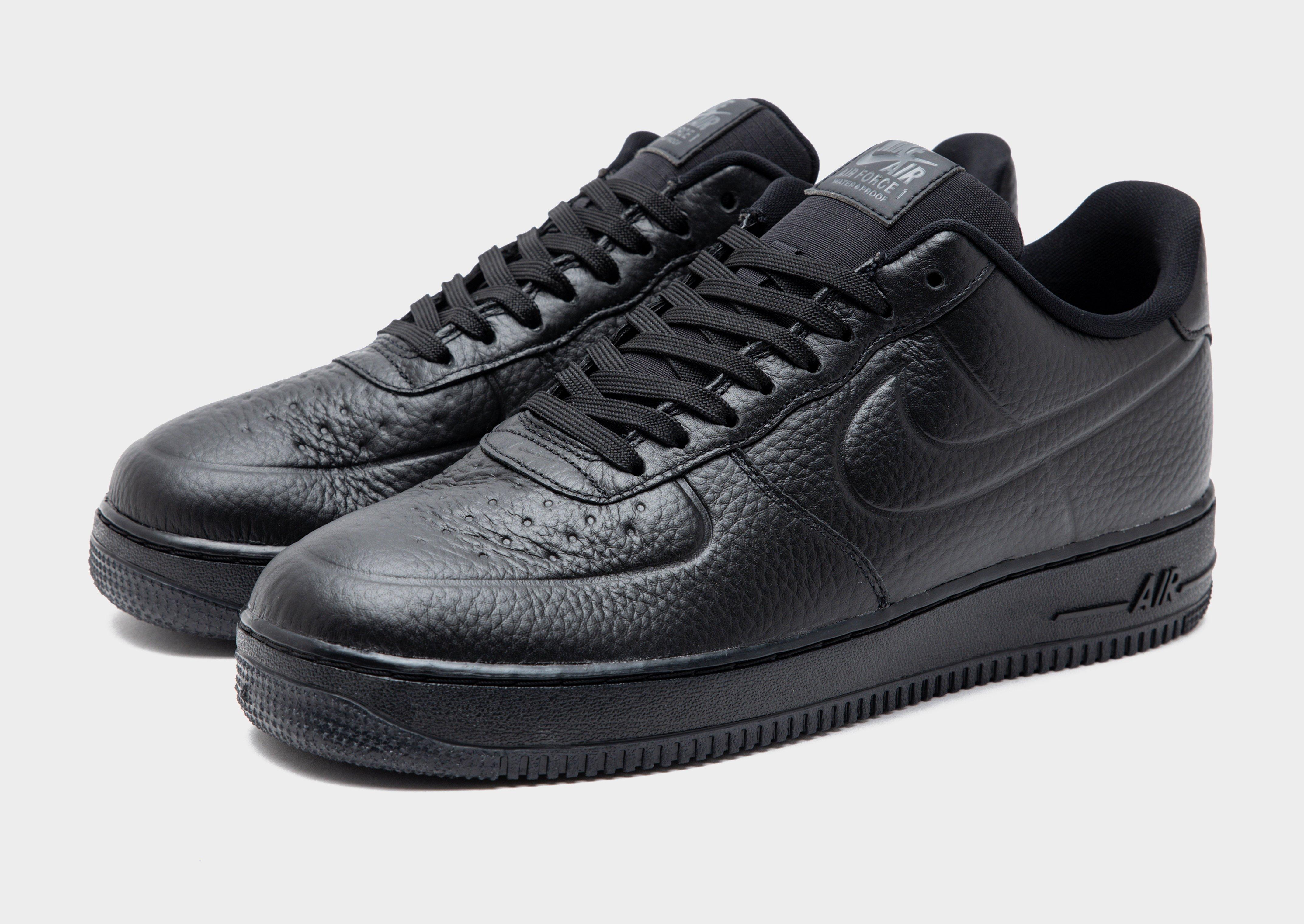 Nike air force 1 sale in black