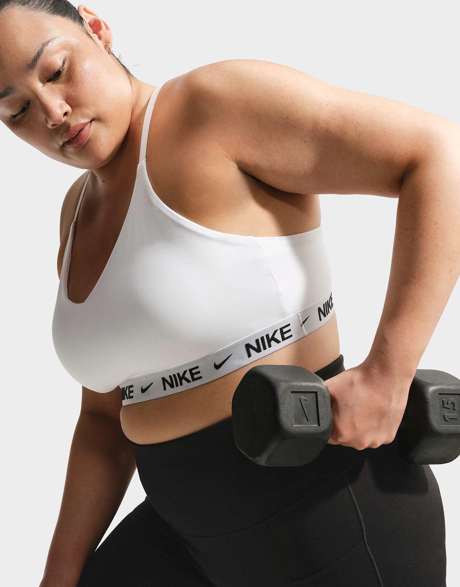 Nike Padded verstelbare sport-bh (Plus Size) Indy Light Support