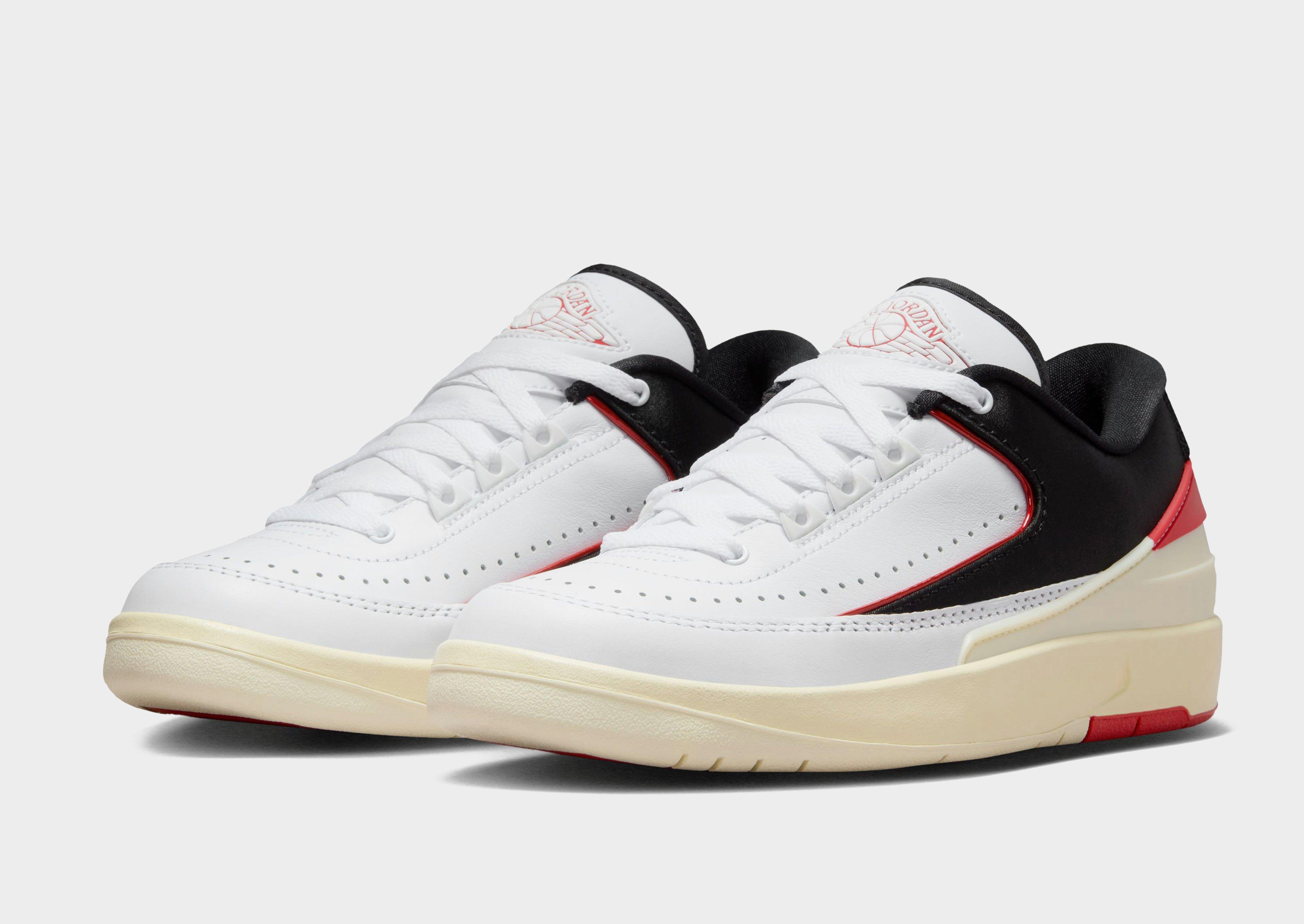 jordan retro 2 low white