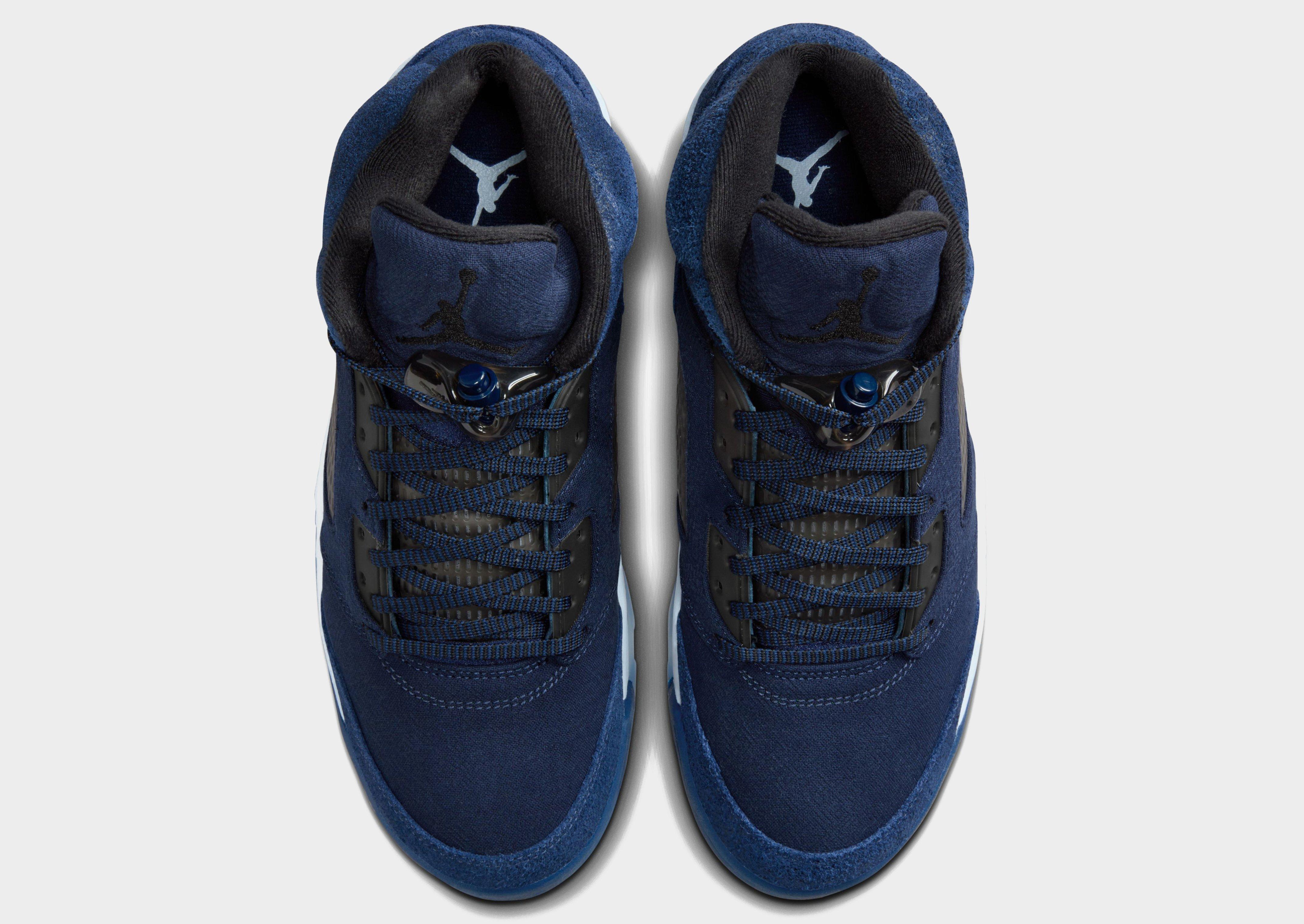 jordans size 5 blue