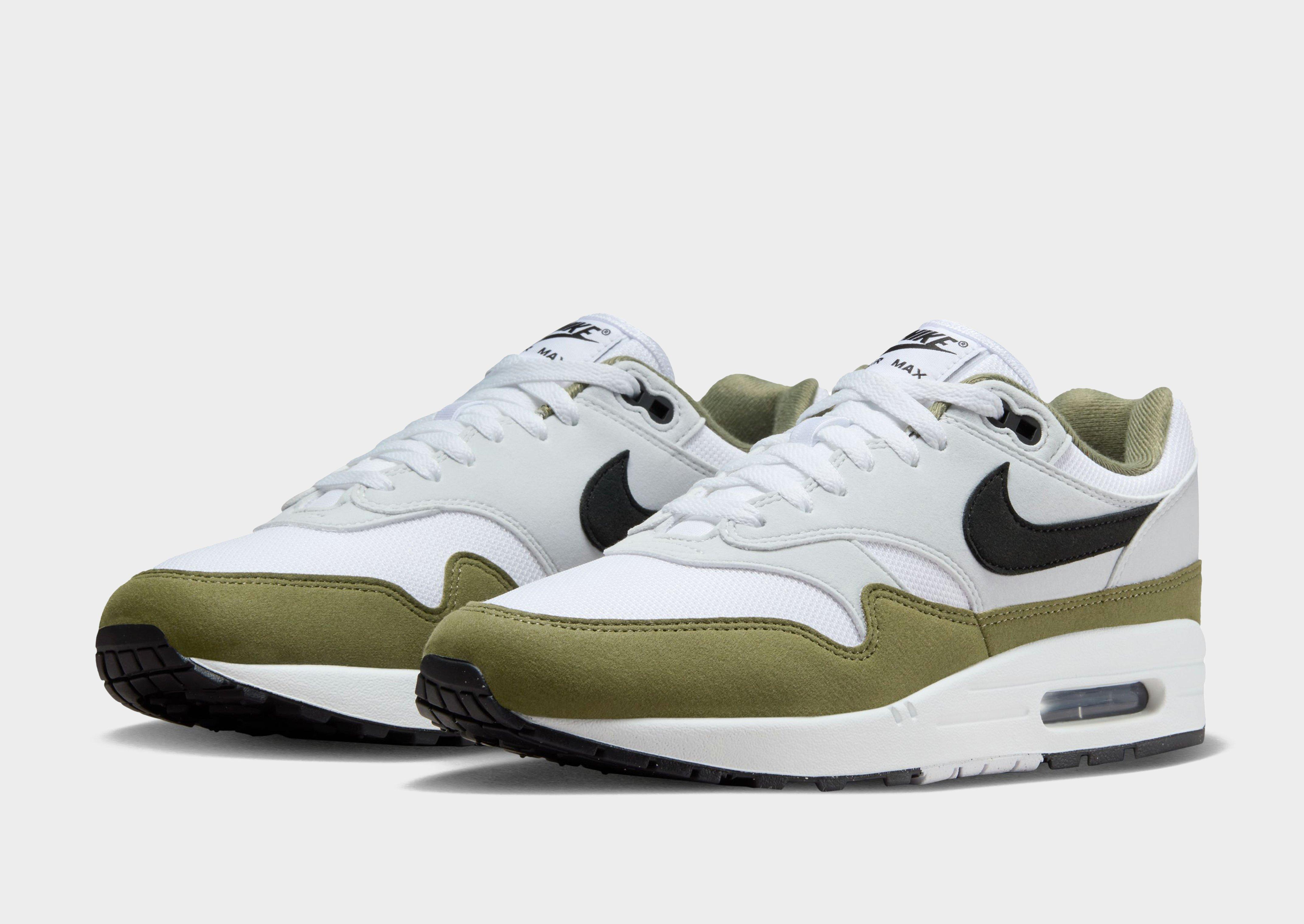 Nike air max 1 womens black sale and white