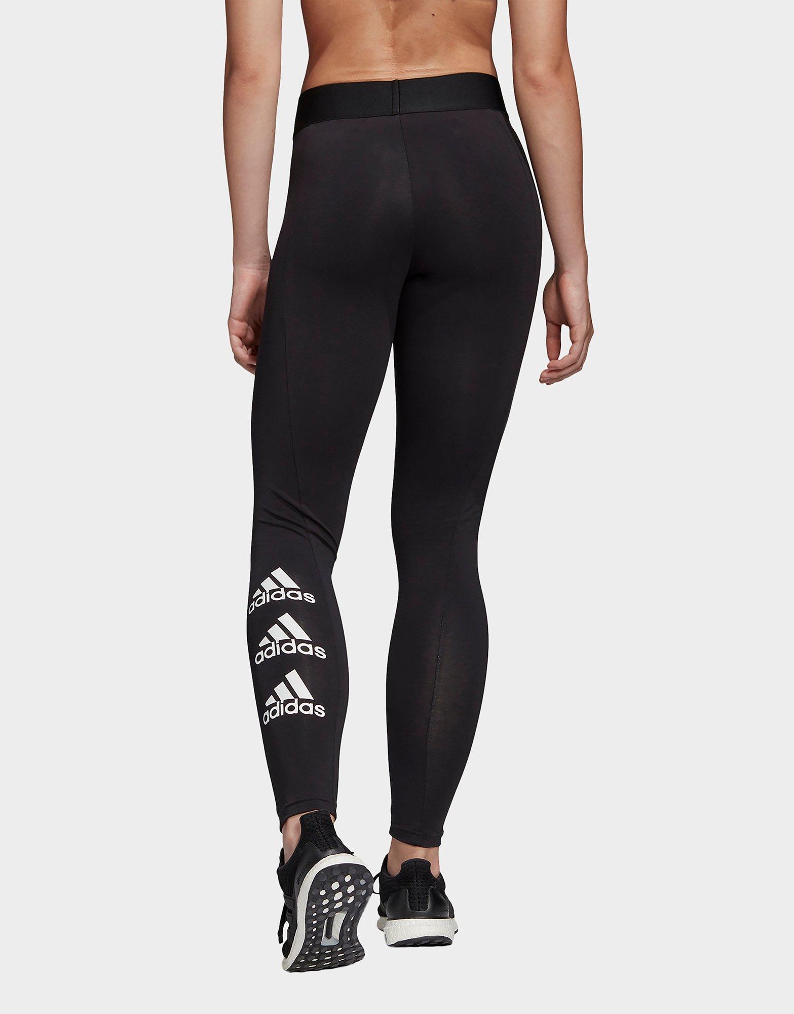 adidas logo leggings