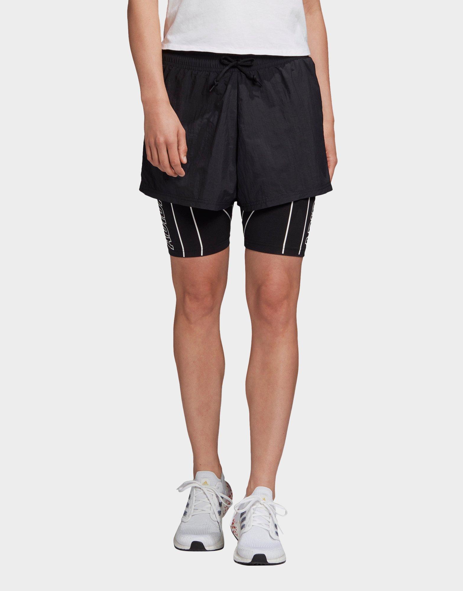 adidas two in one shorts