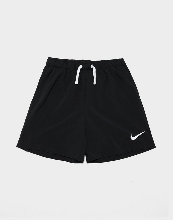 Black Nike Sportswear Trend (Girls') High-Waisted Woven Shorts