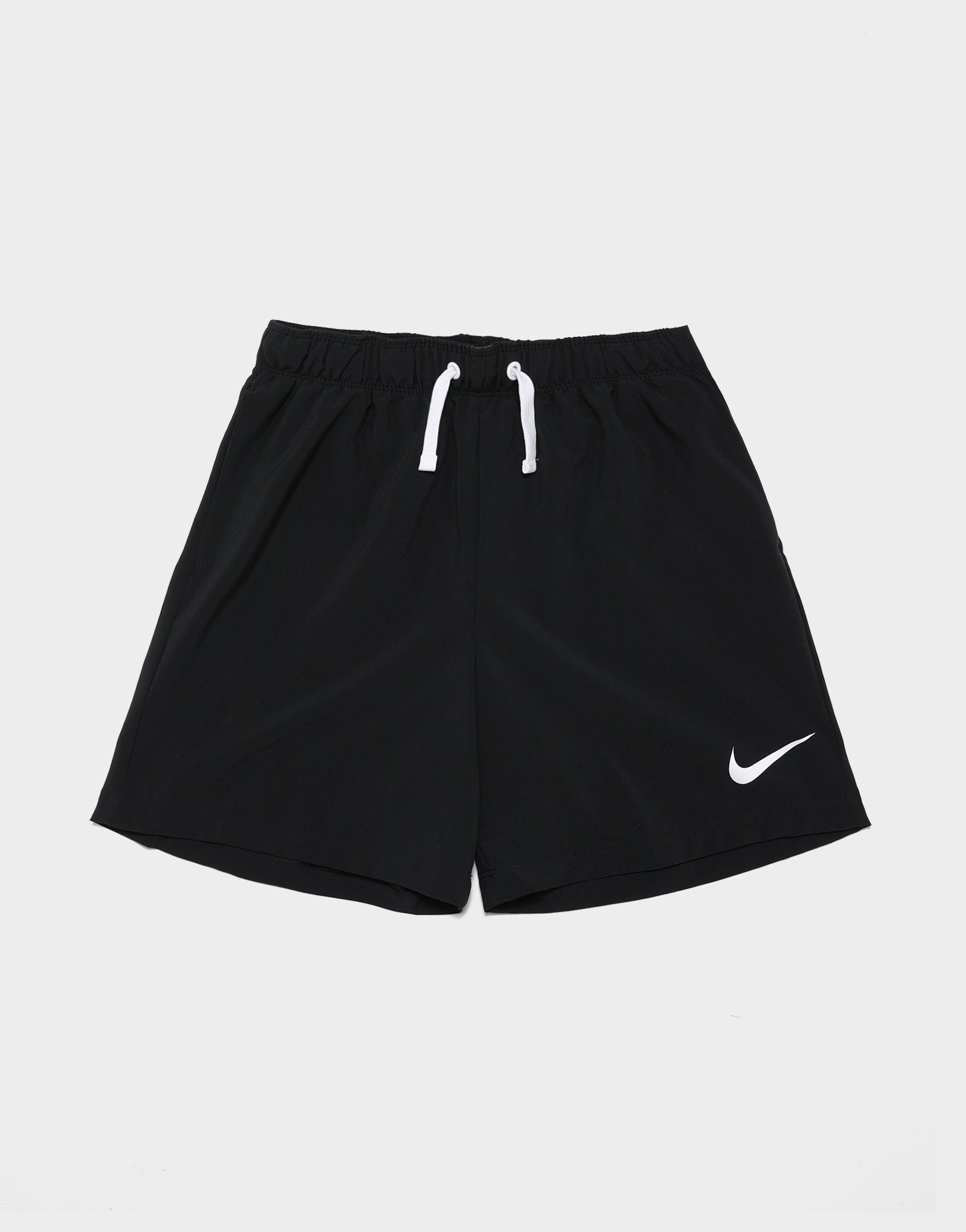 Black Nike Sportswear Trend (Girls') High-Waisted Woven Shorts Junior ...