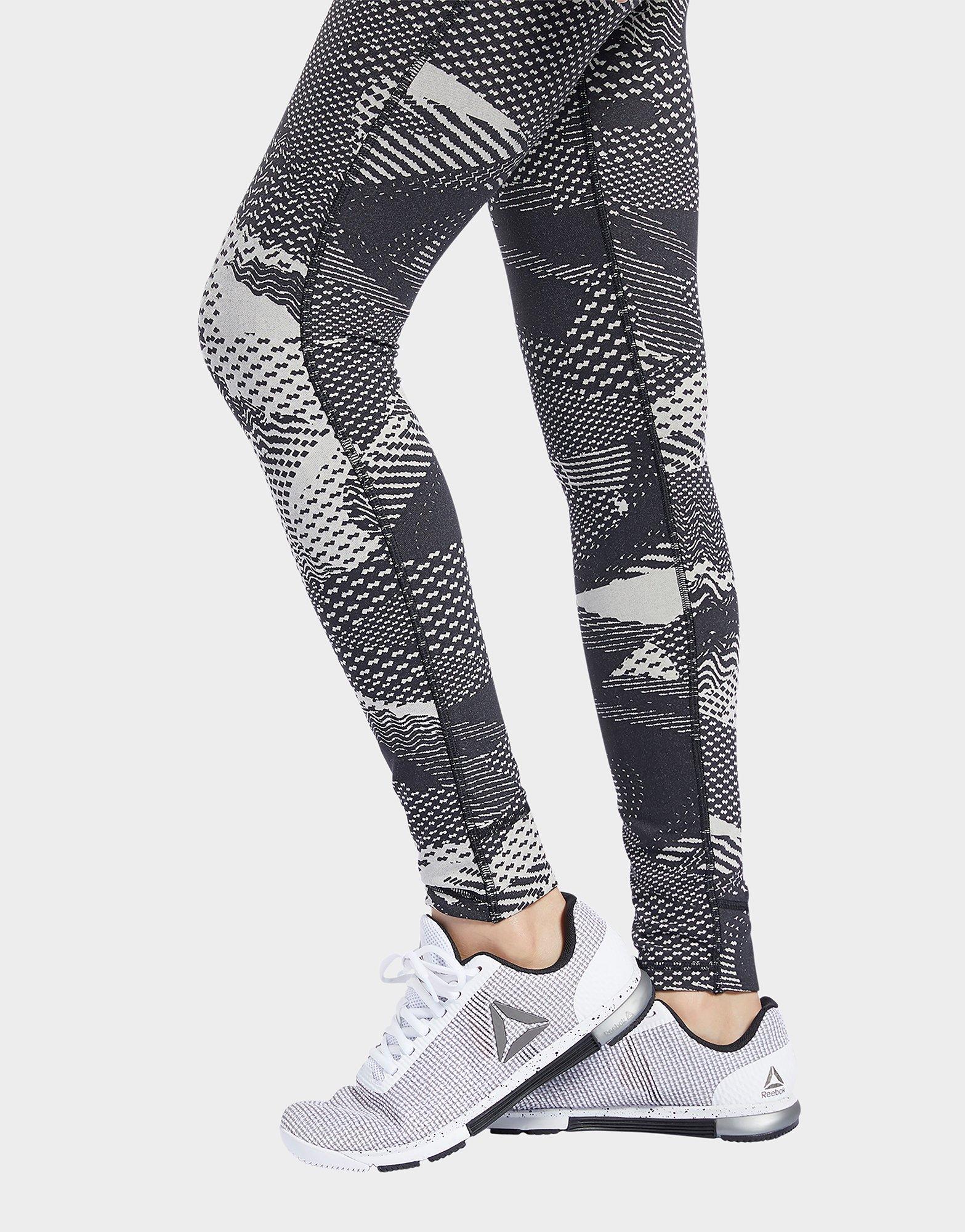 reebok lux tights black