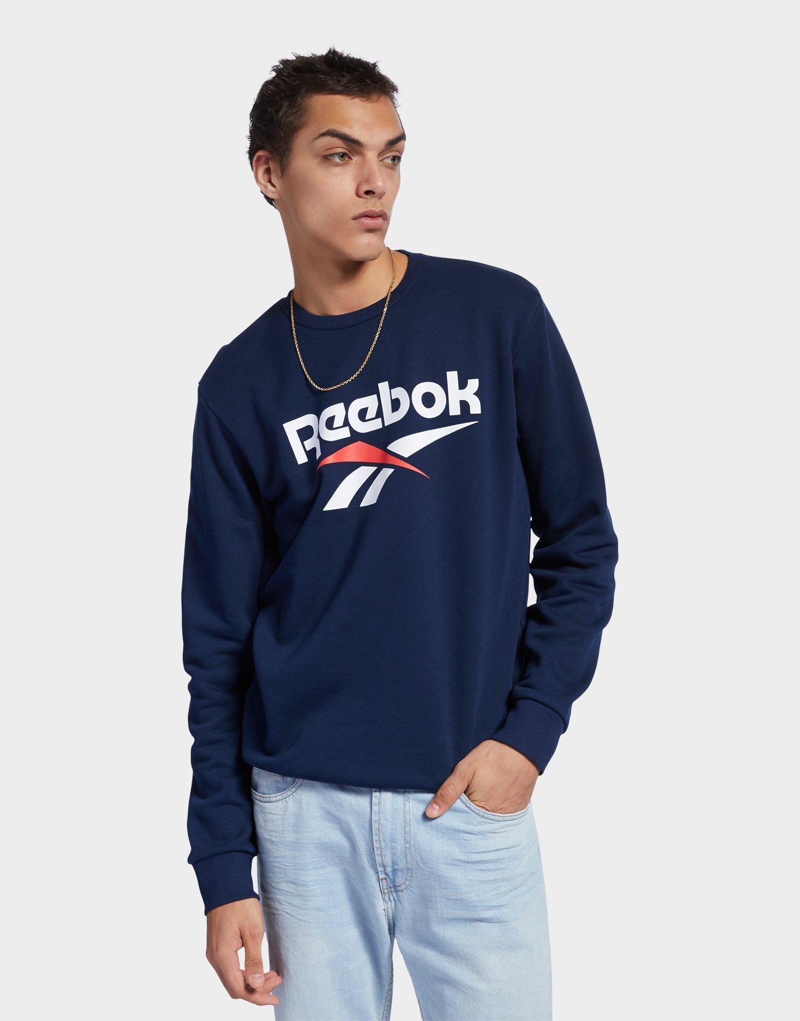 blue reebok sweatshirt