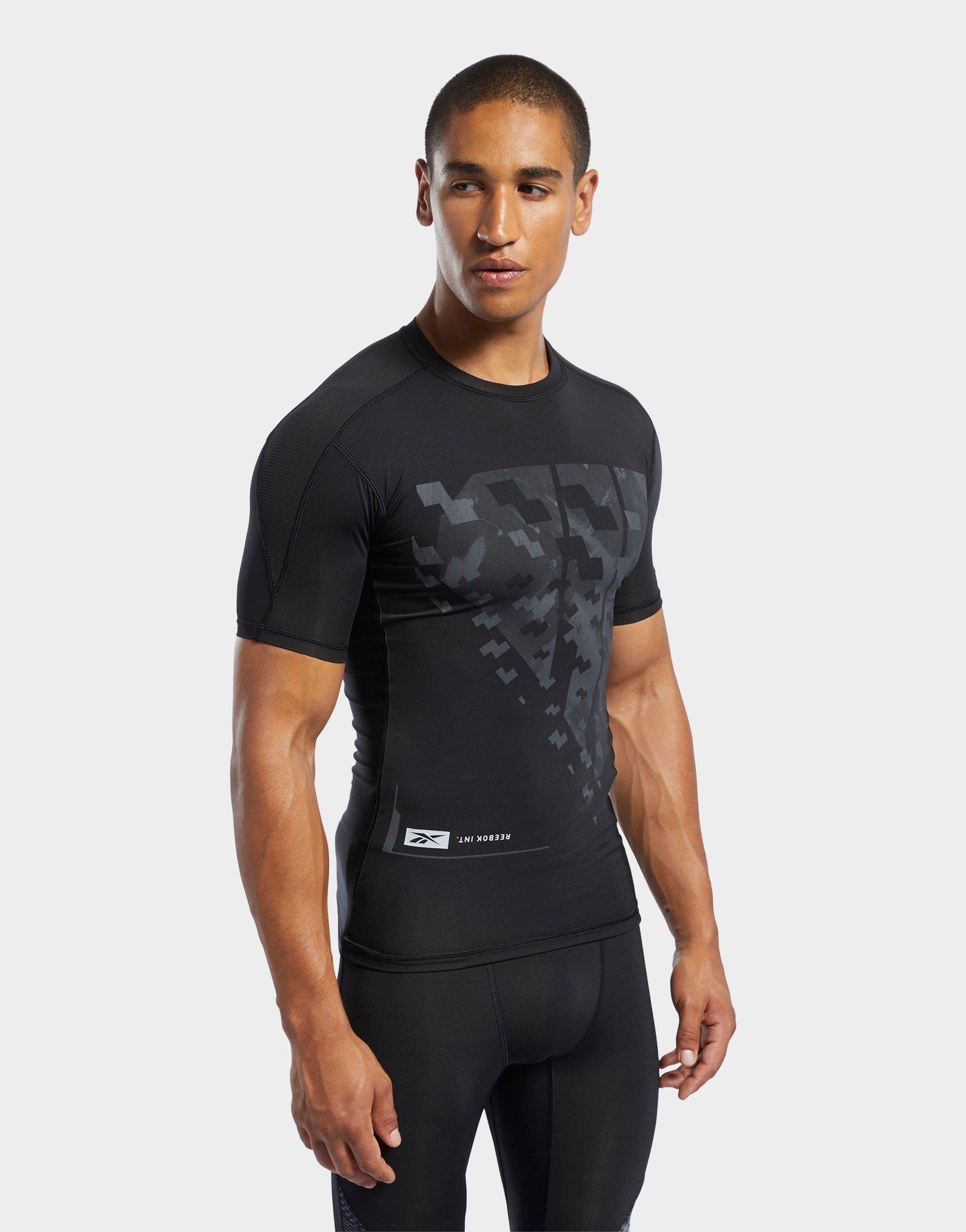 reebok compression t shirt