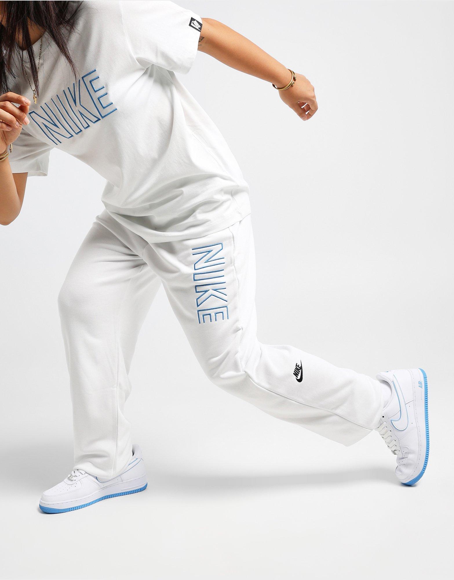 White Nike Sportswear Oversized High-Waisted Joggers Women's - JD Sports  Singapore