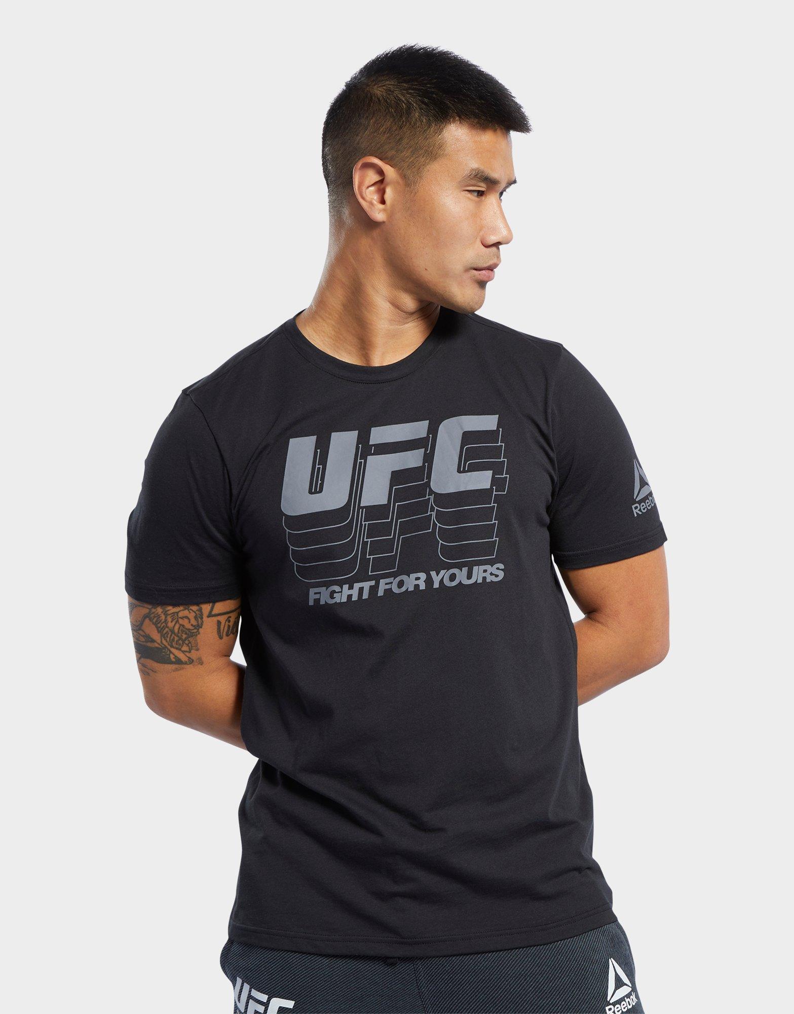 t shirt ufc reebok