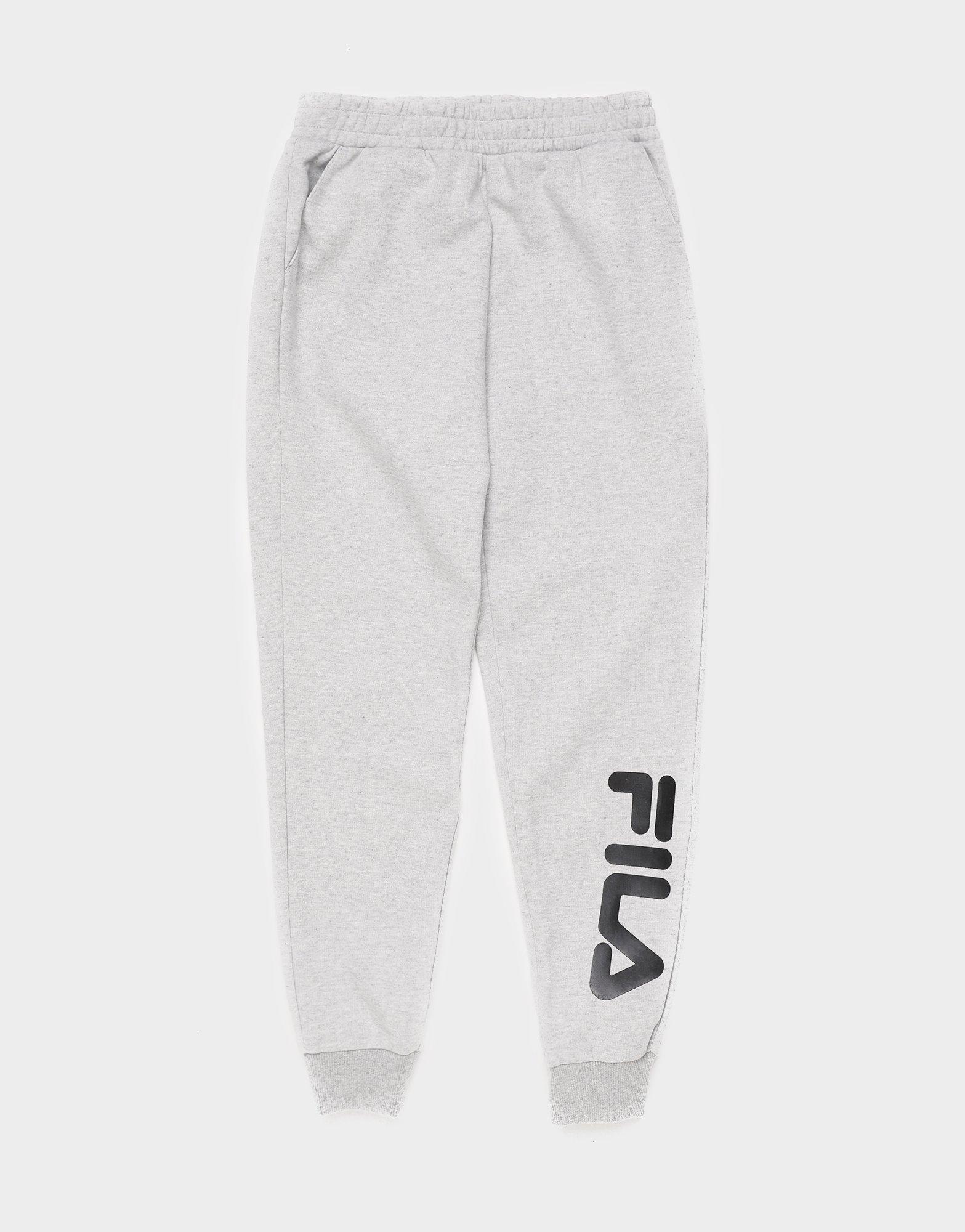 grey fila joggers