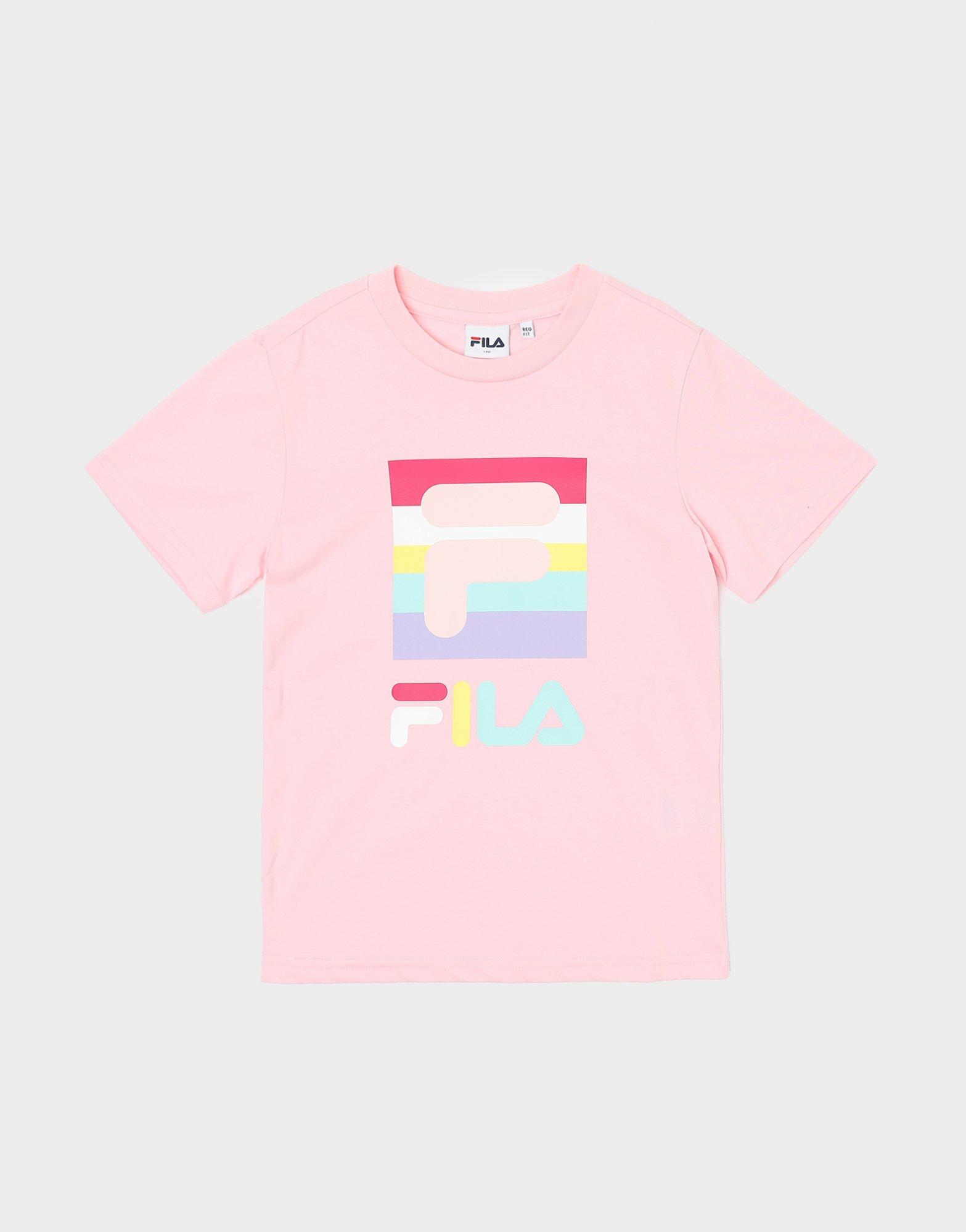 pink fila t shirt