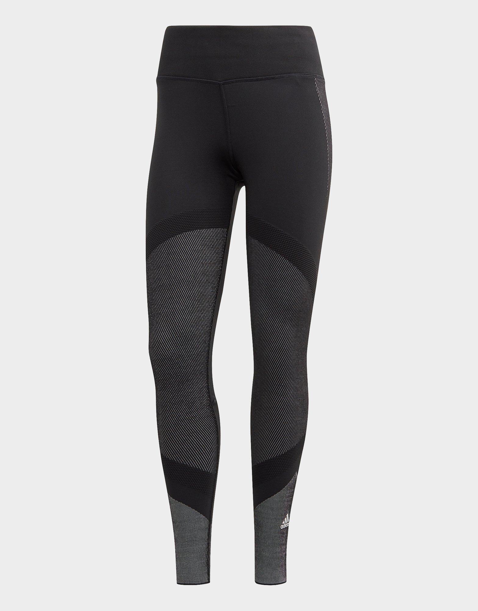 adidas training primeknit leggings in grey