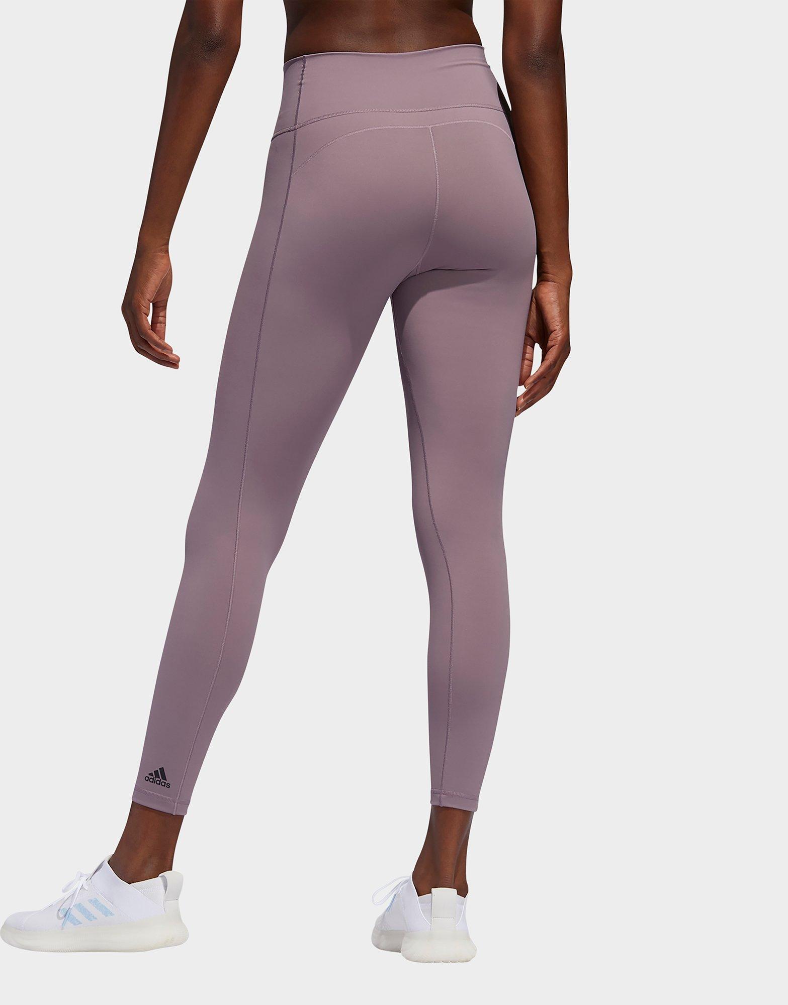 adidas lavender leggings