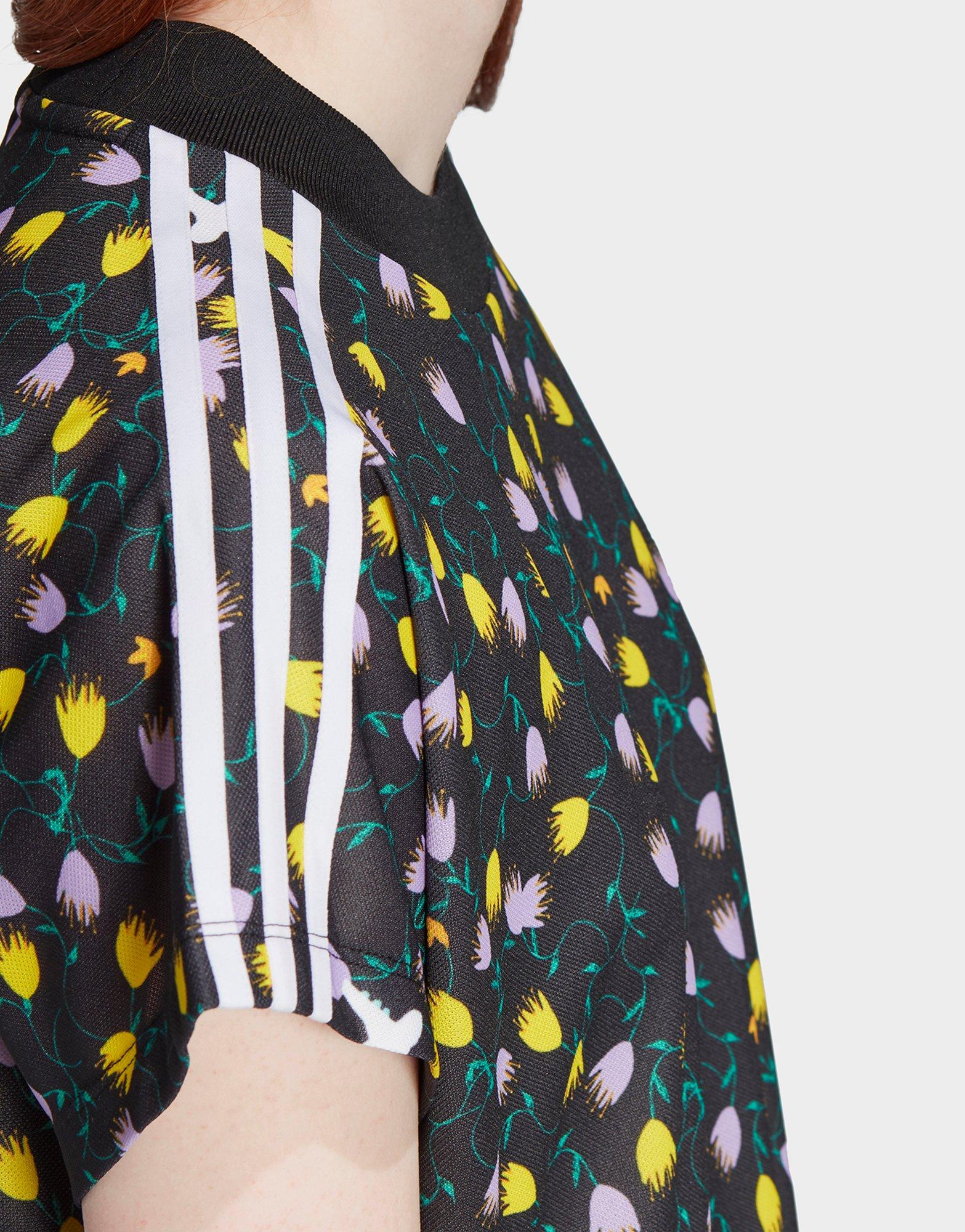 adidas allover print tee dress