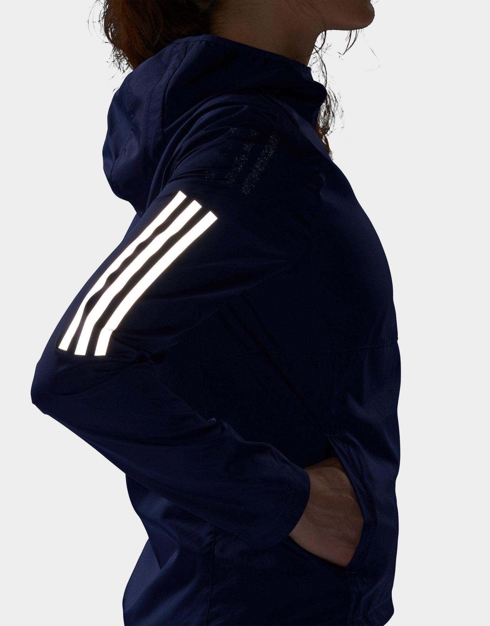 own the run hooded wind jacket