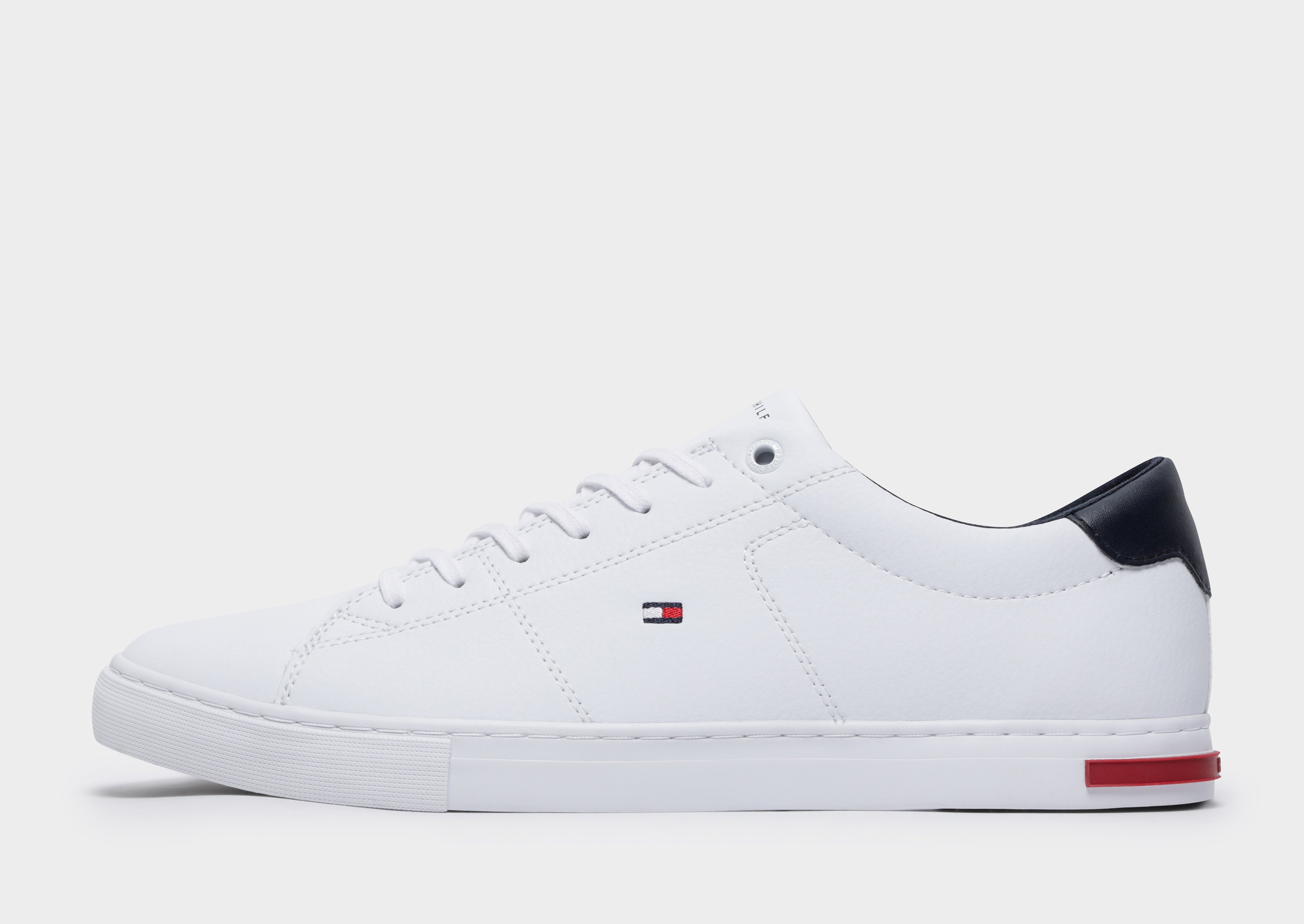 White Tommy Hilfiger Jay Trainers - JD Sports
