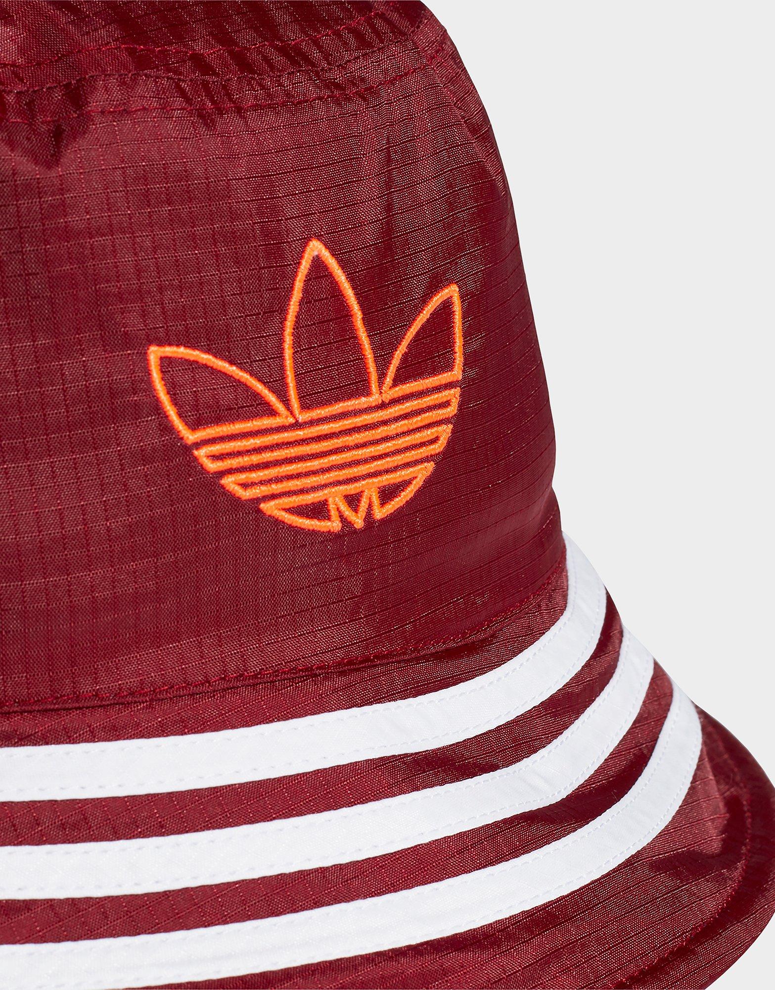 adidas red bucket hat