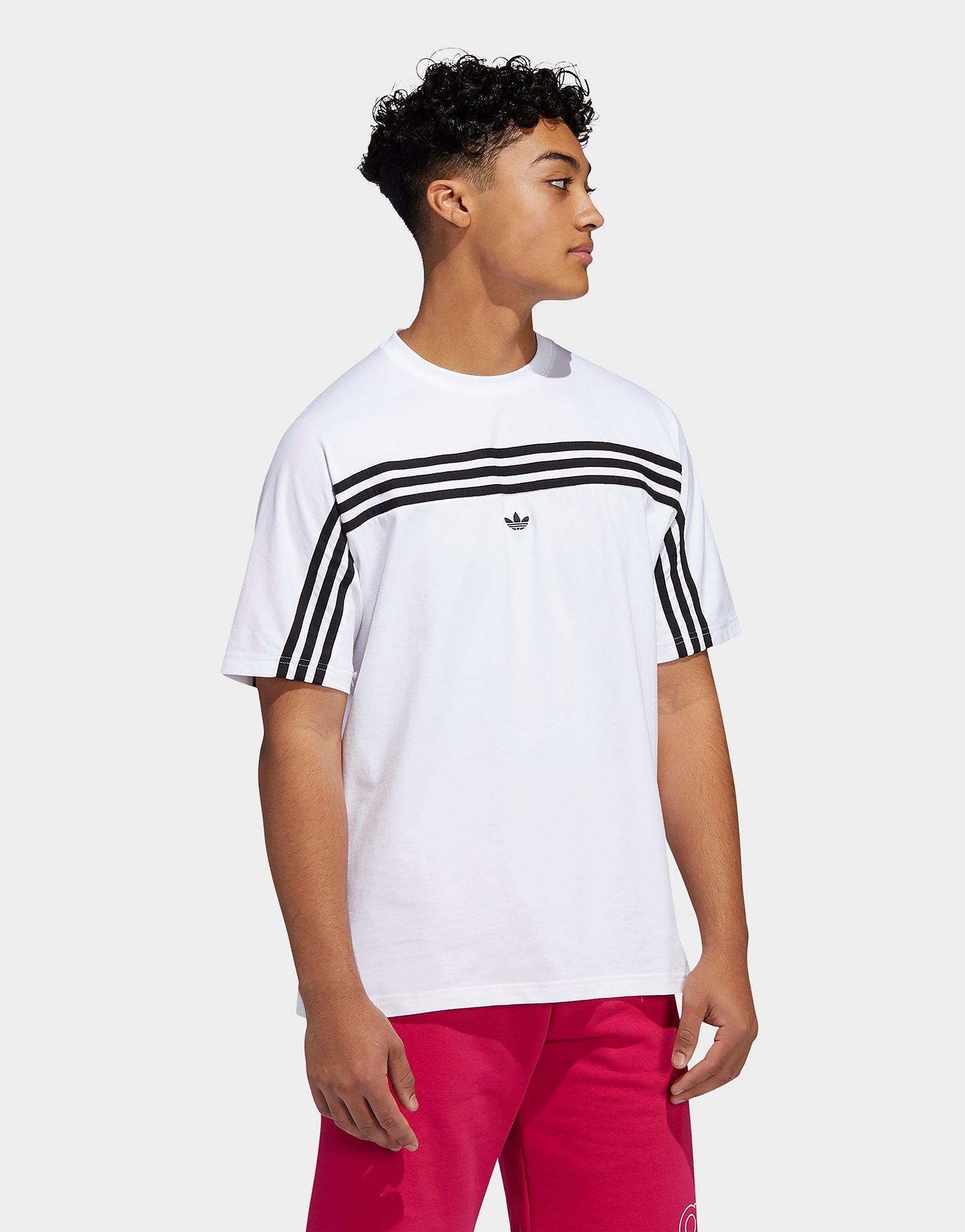 adidas 3 stripe jersey shorts mens