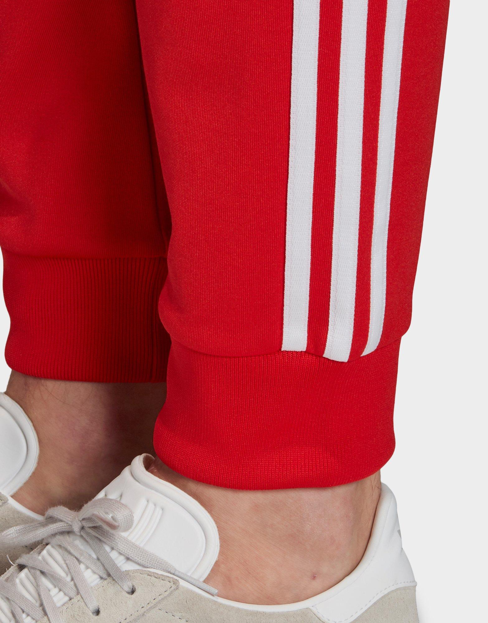 red adidas originals pants