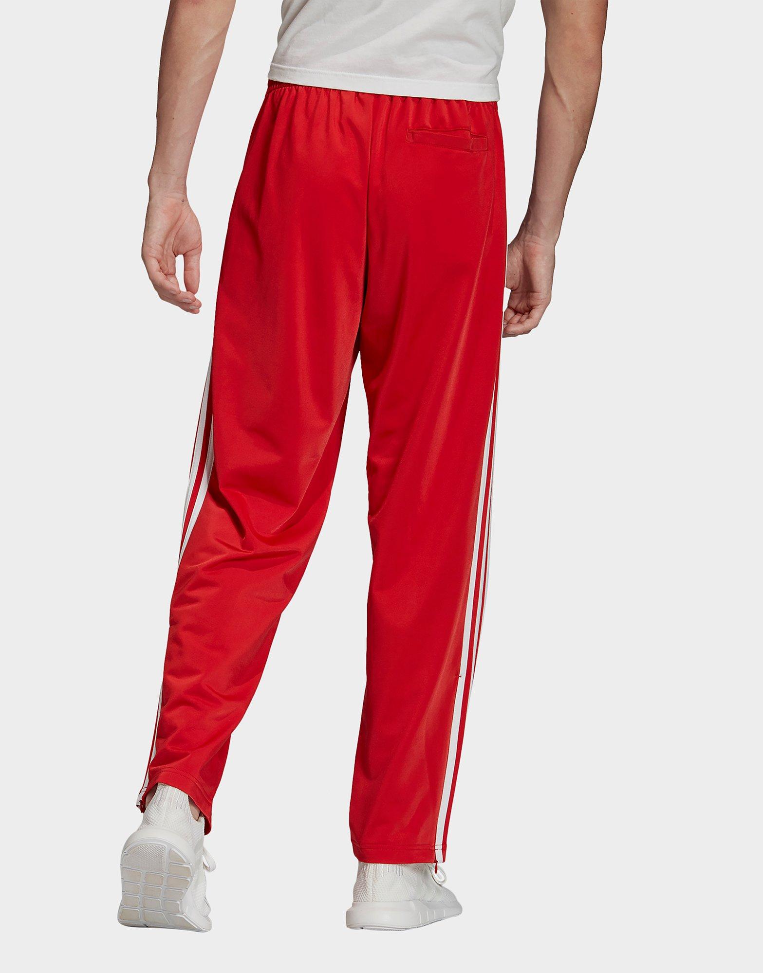 jd red adidas tracksuit