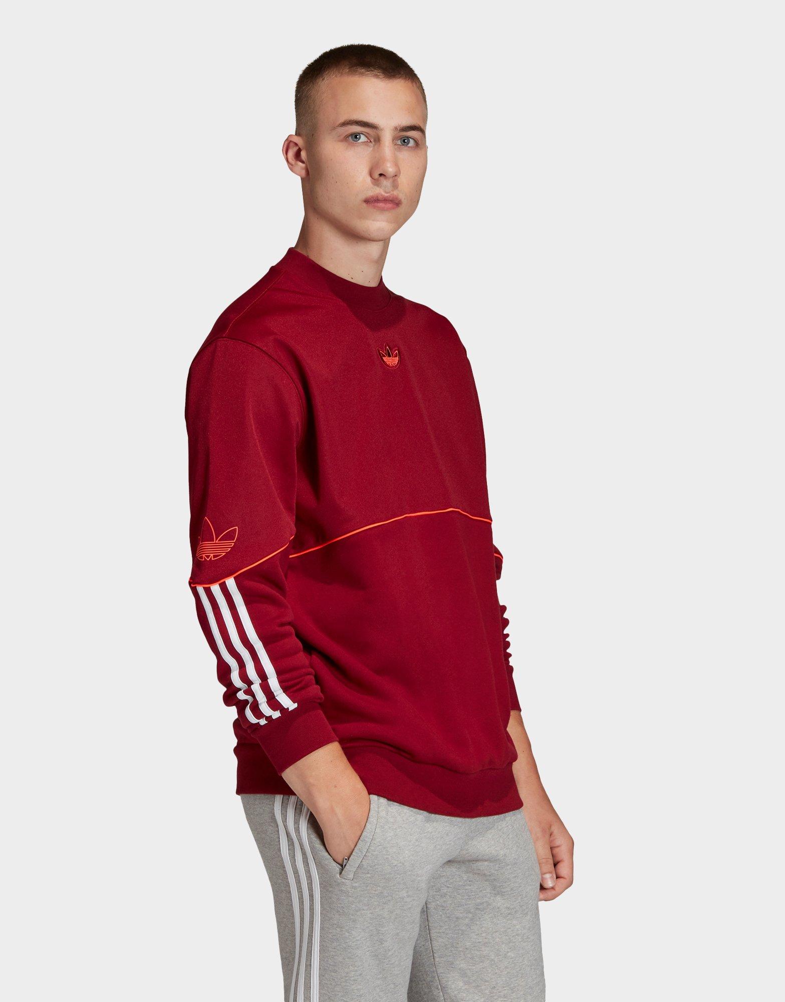 adidas originals outline crew sweatshirt