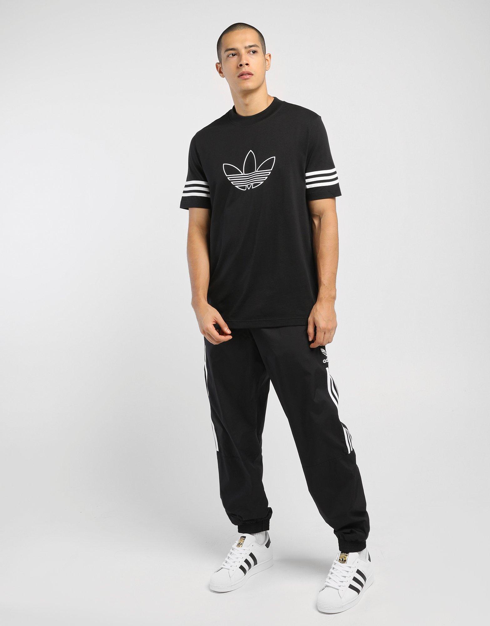 outline tee adidas