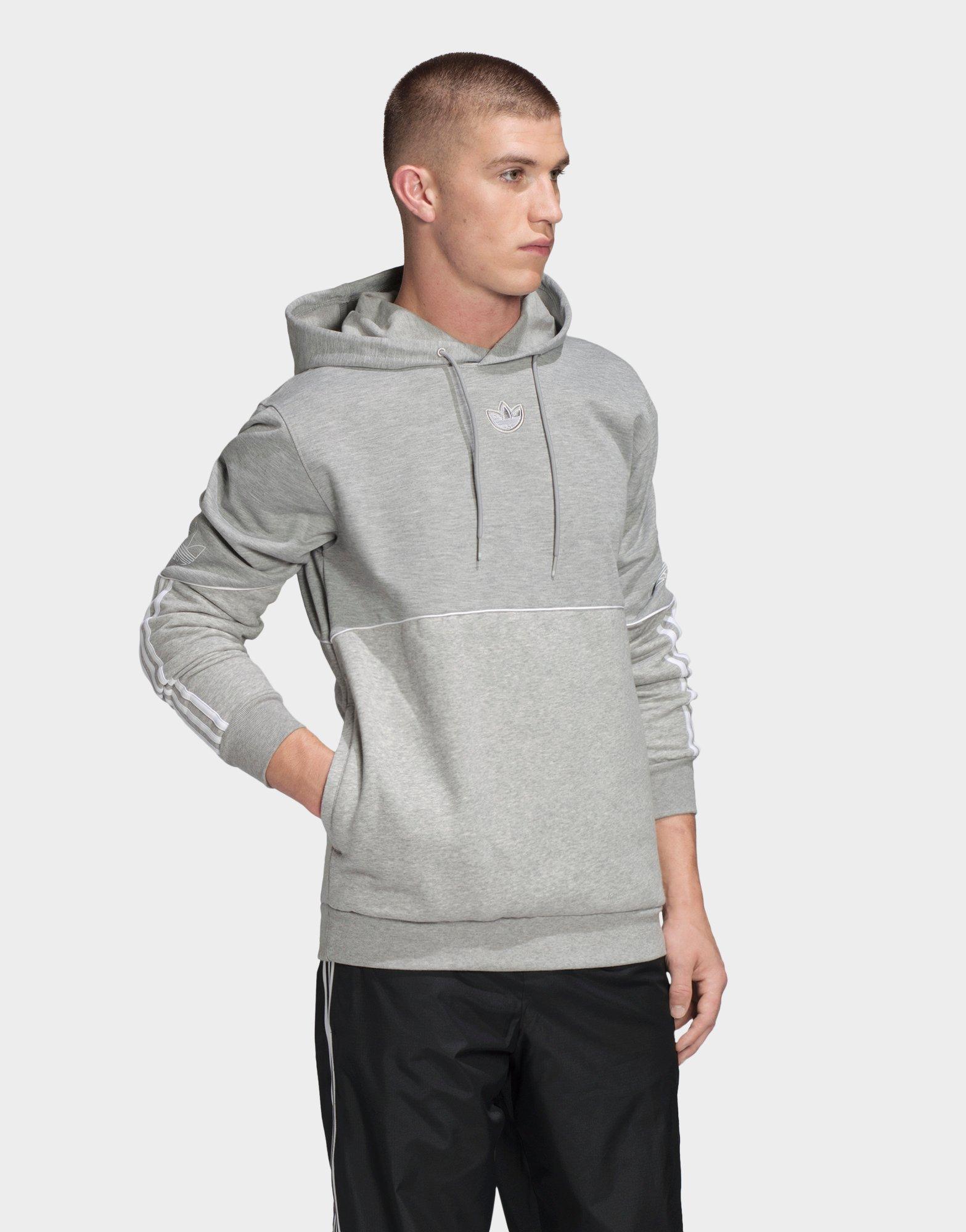adidas originals football fleece overhead hooded top