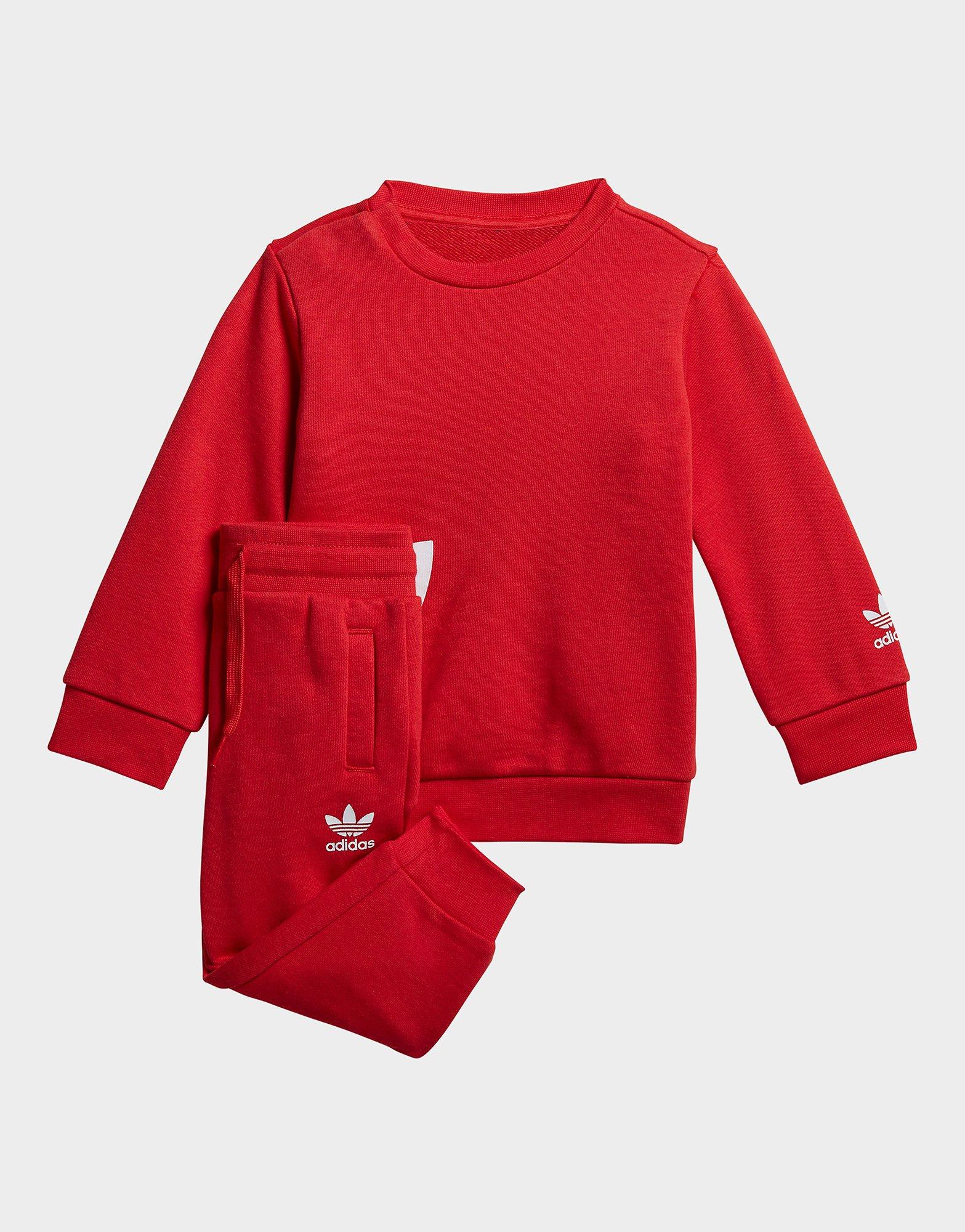 adidas trefoil crew set