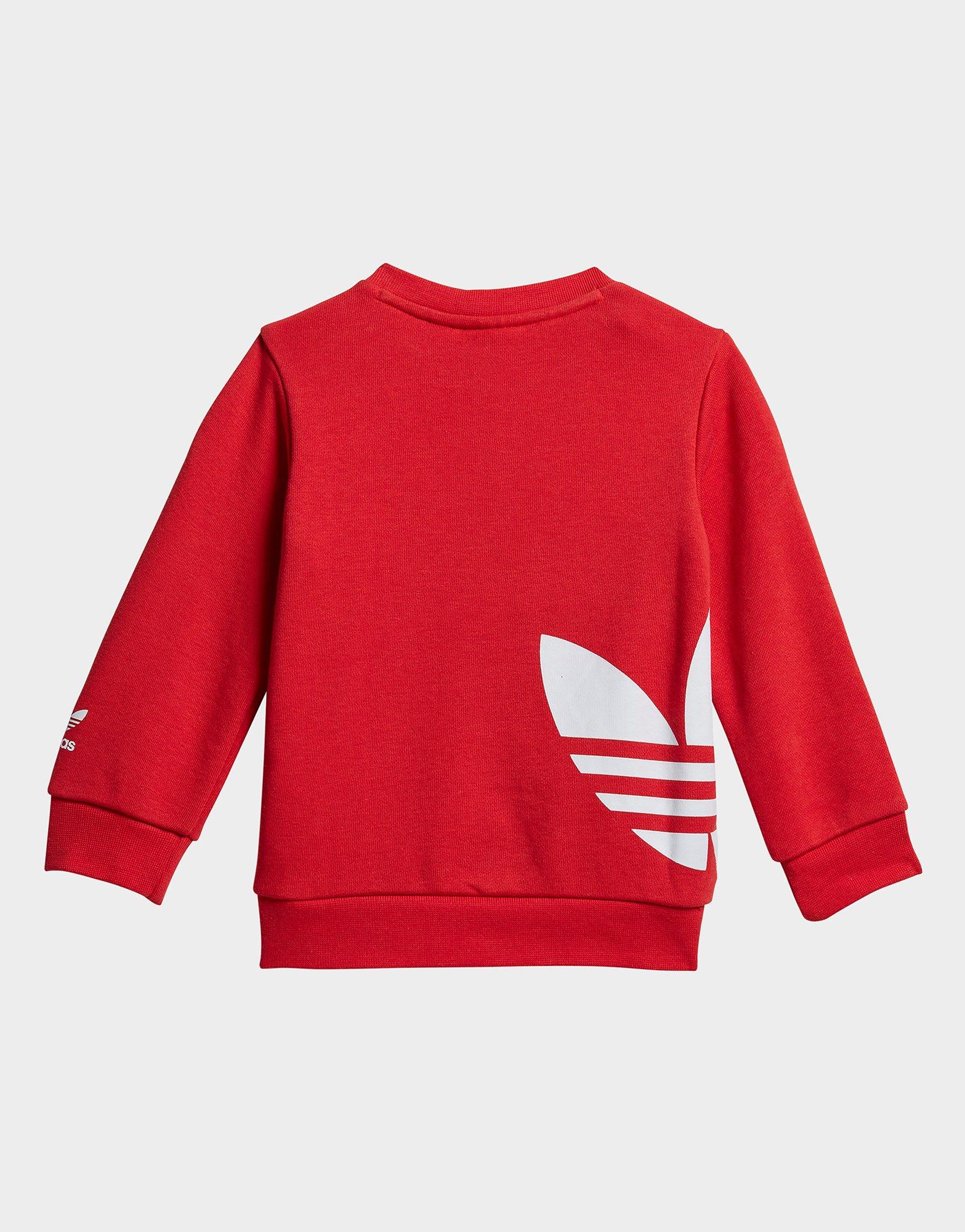 adidas trefoil crew set