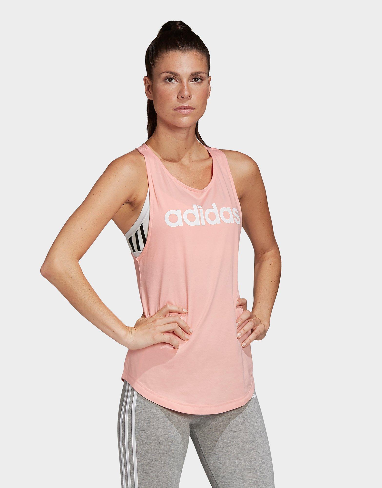 adidas linear tank top ladies