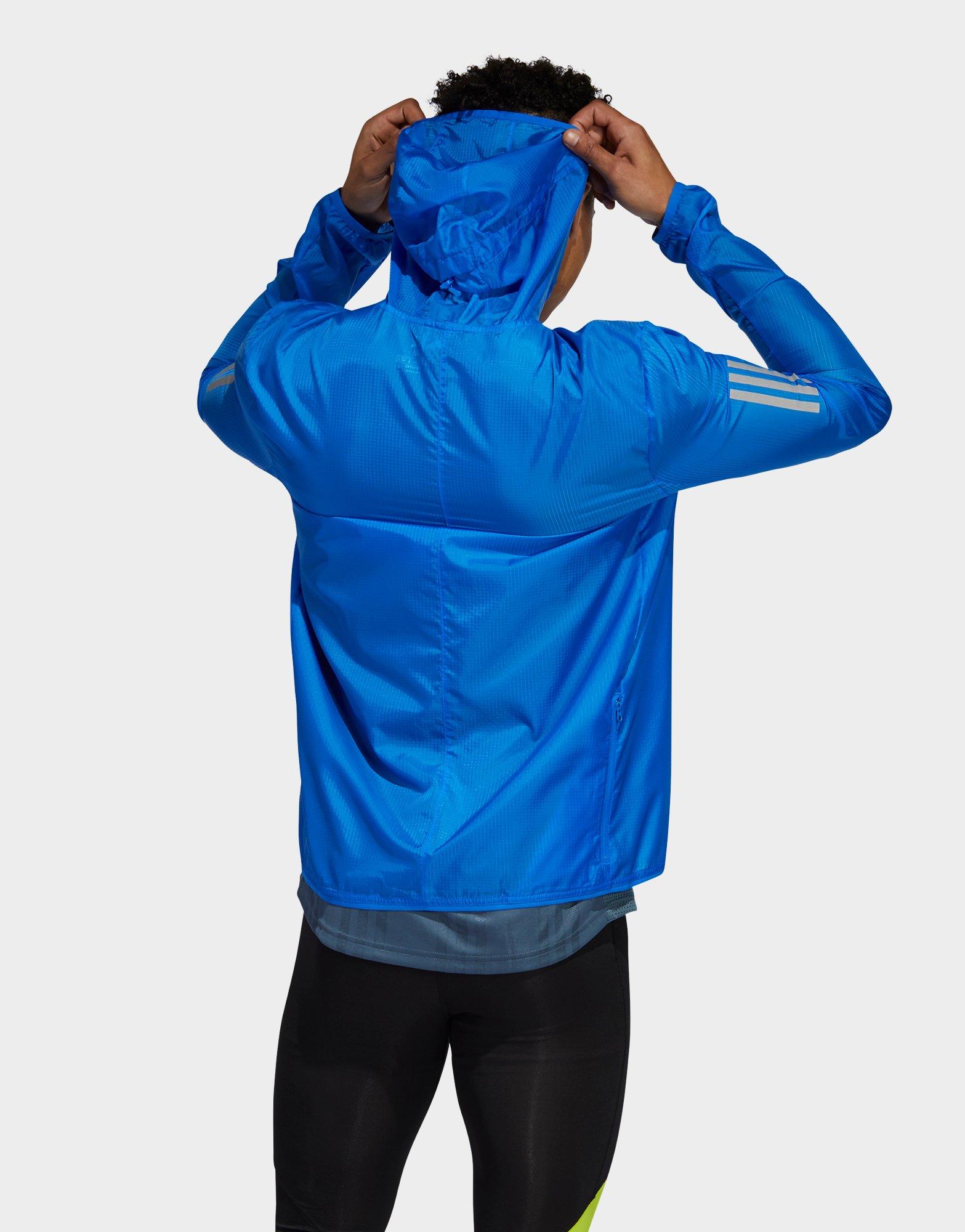 adidas response jacket blue