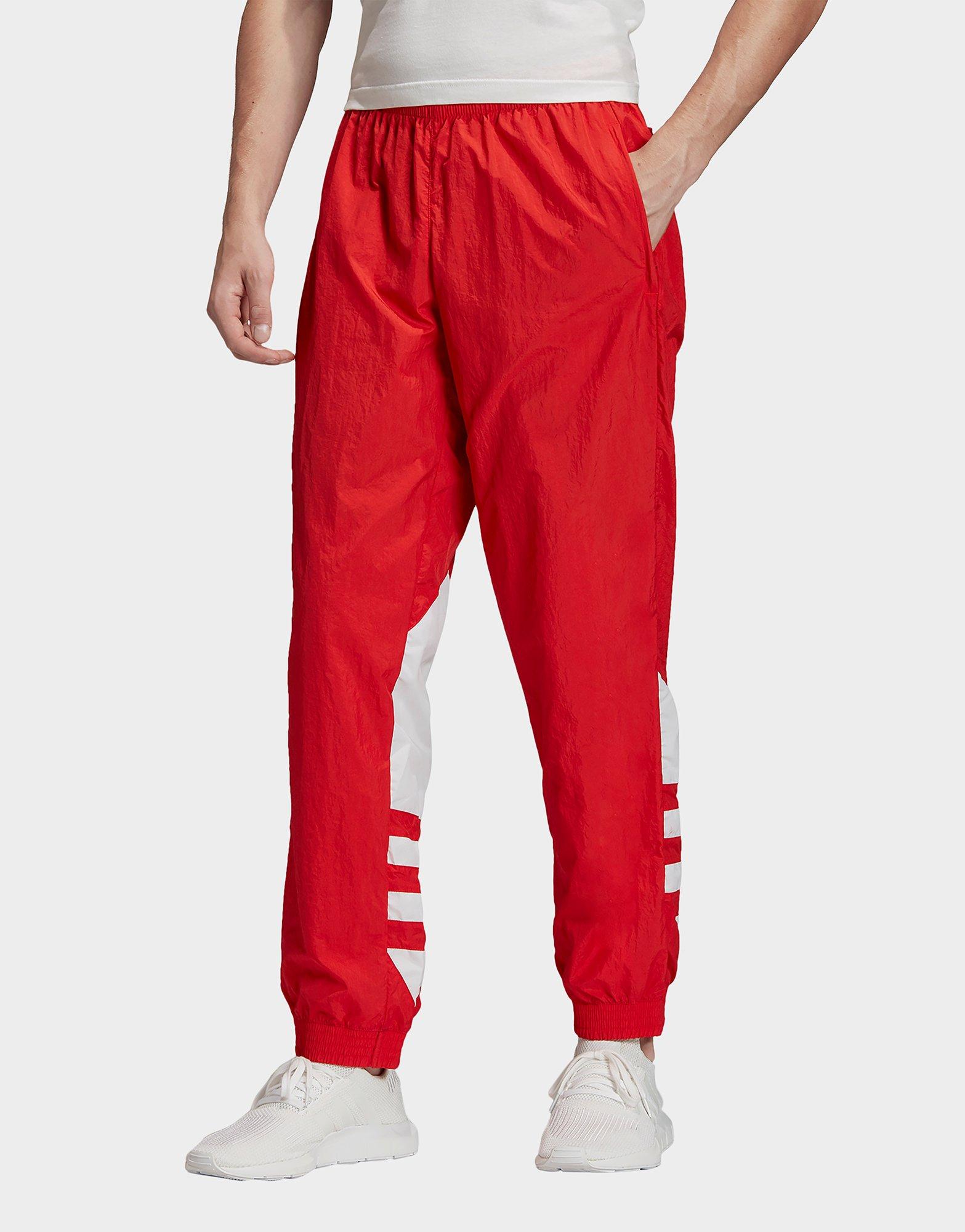 red adidas tracksuit pants