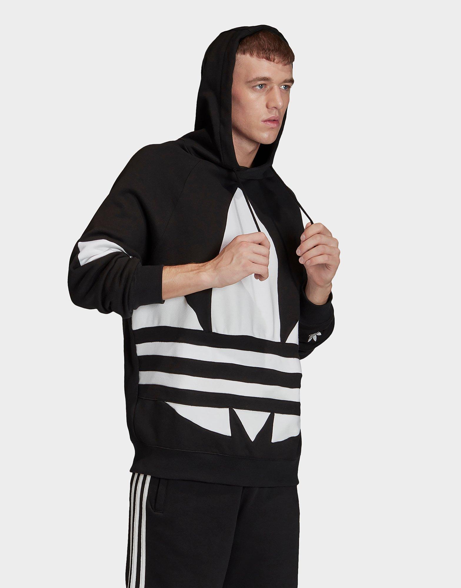 adidas originals sweatshirt with embroidered small logo black