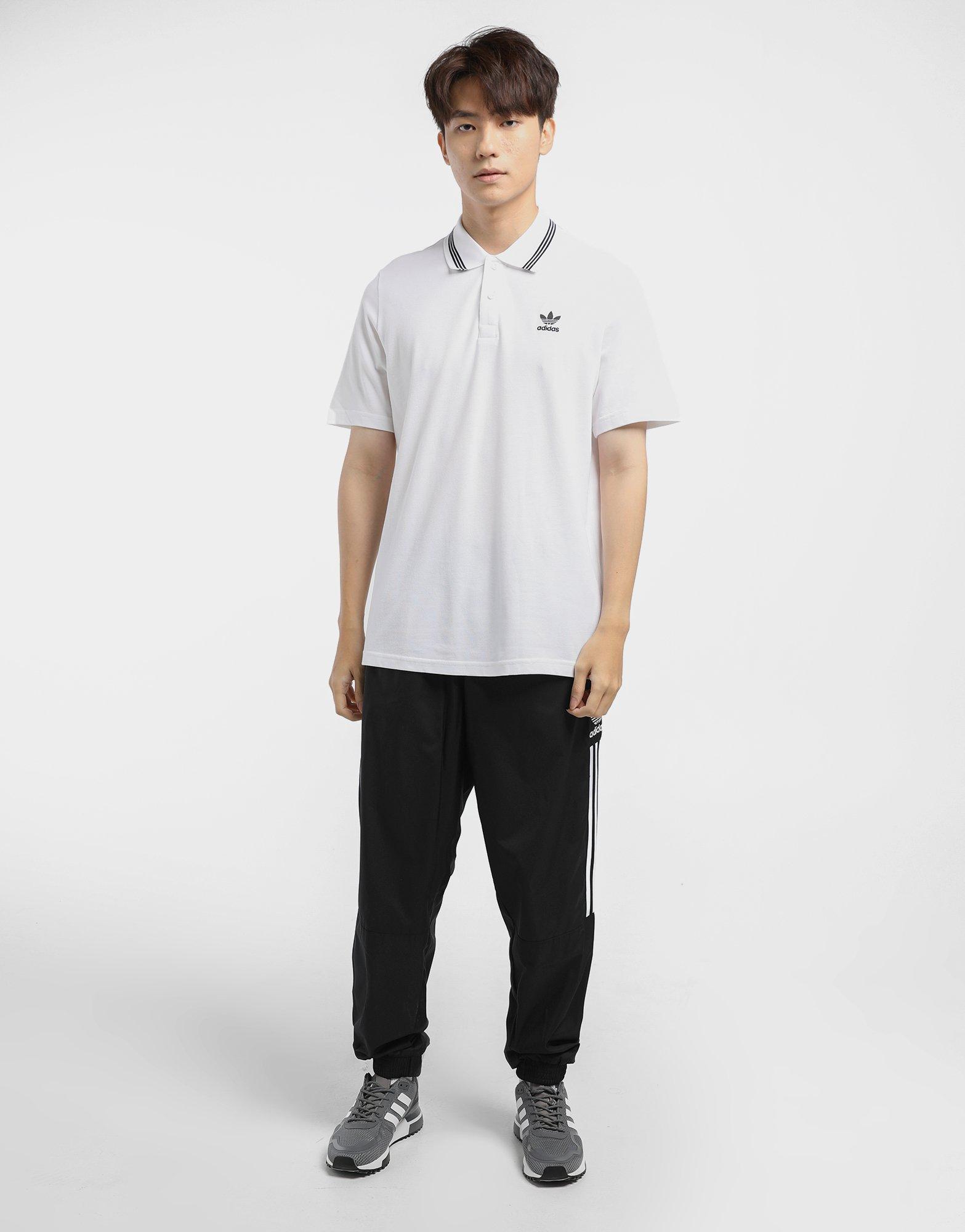 adidas trefoil polo shirt