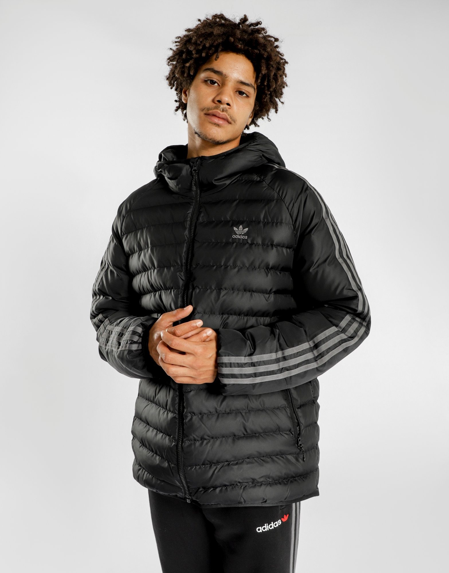 Black adidas Originals Adicolour Jacket - JD Sports NZ