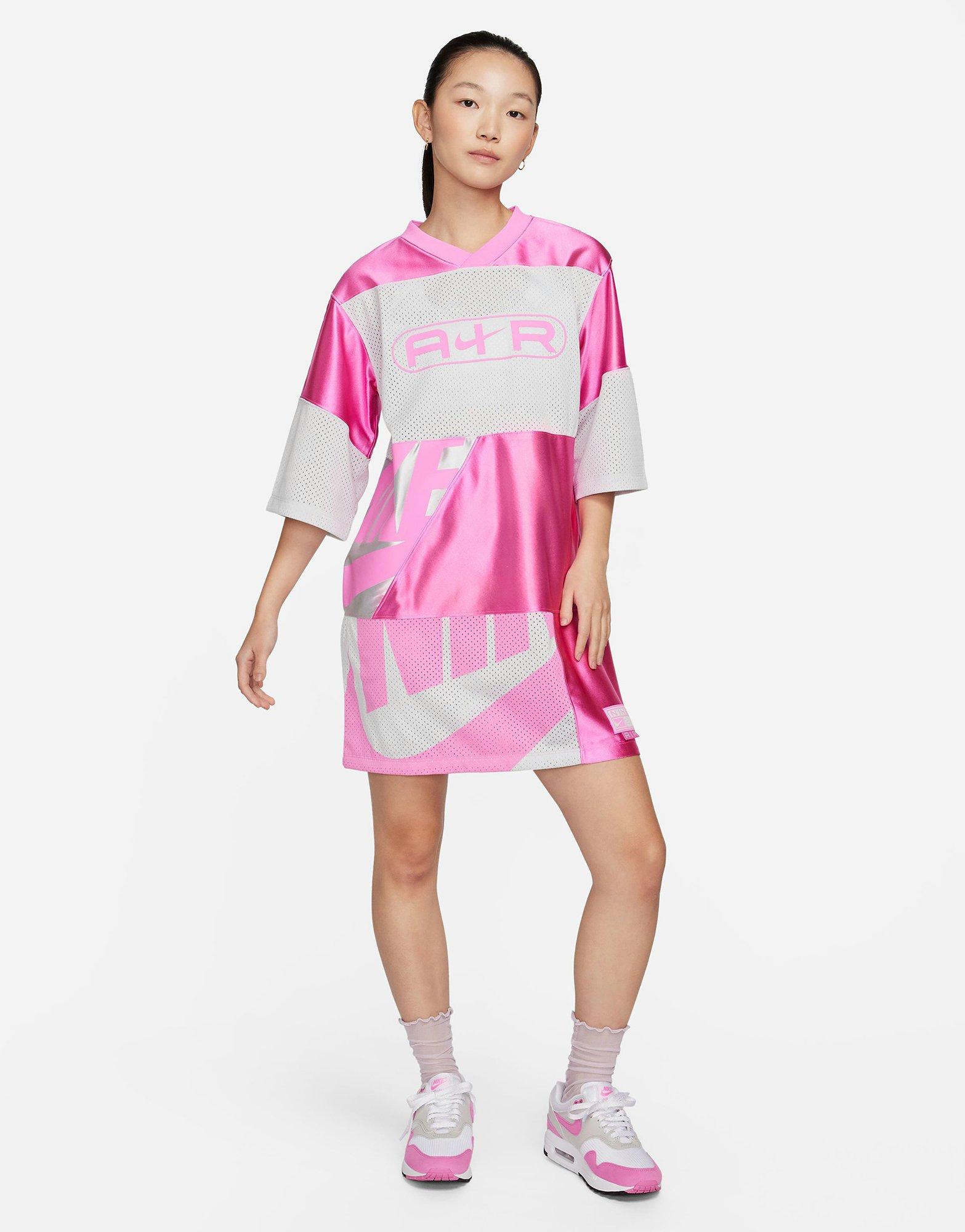 Pink sales nike dress