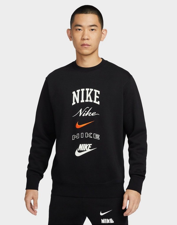 Nike เสื้อแขนยาวผู้ชาย Club Fleece Crew-Neck