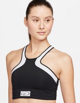 Nike High Neck Medium-Support Lightly Lined Color-Block Sports Bra