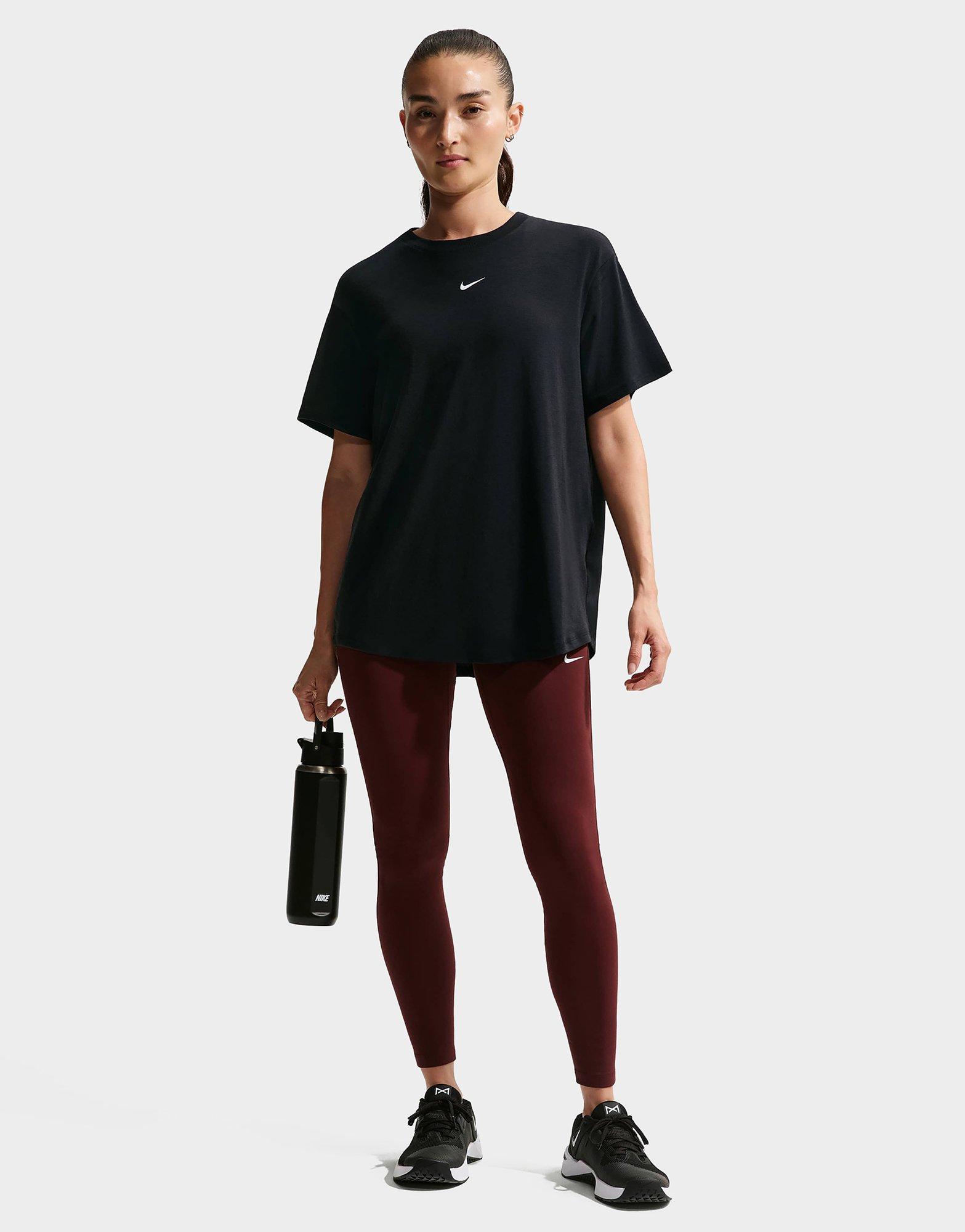 Nike Dri-FIT damestop met korte mouwen One Relaxed