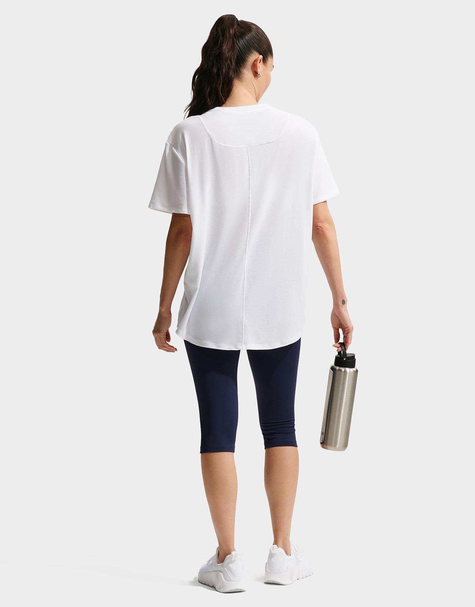 Nike Dri-FIT damestop met korte mouwen One Relaxed