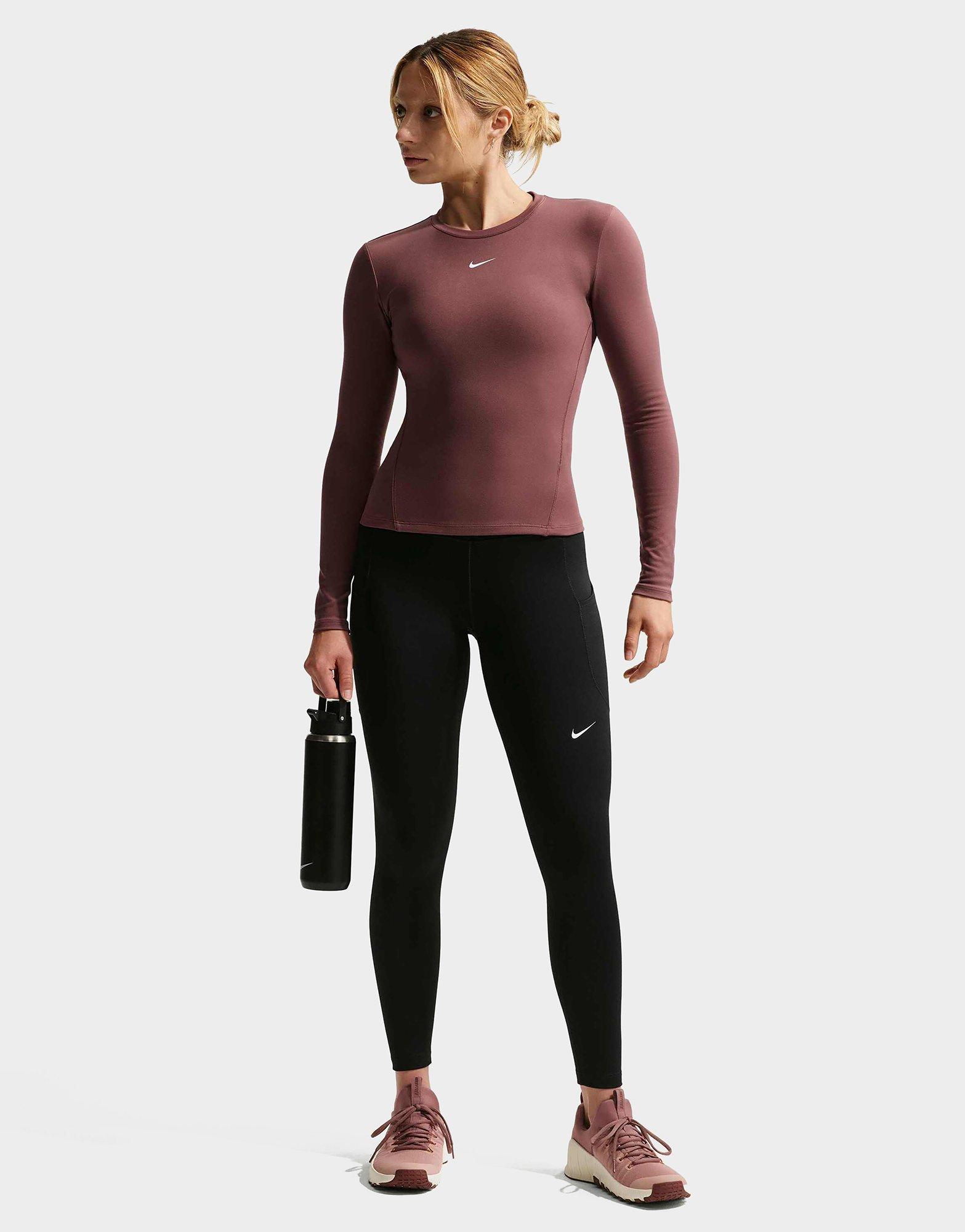 Nike Legging 7/8 taille haute avec poches pour femme Nike One