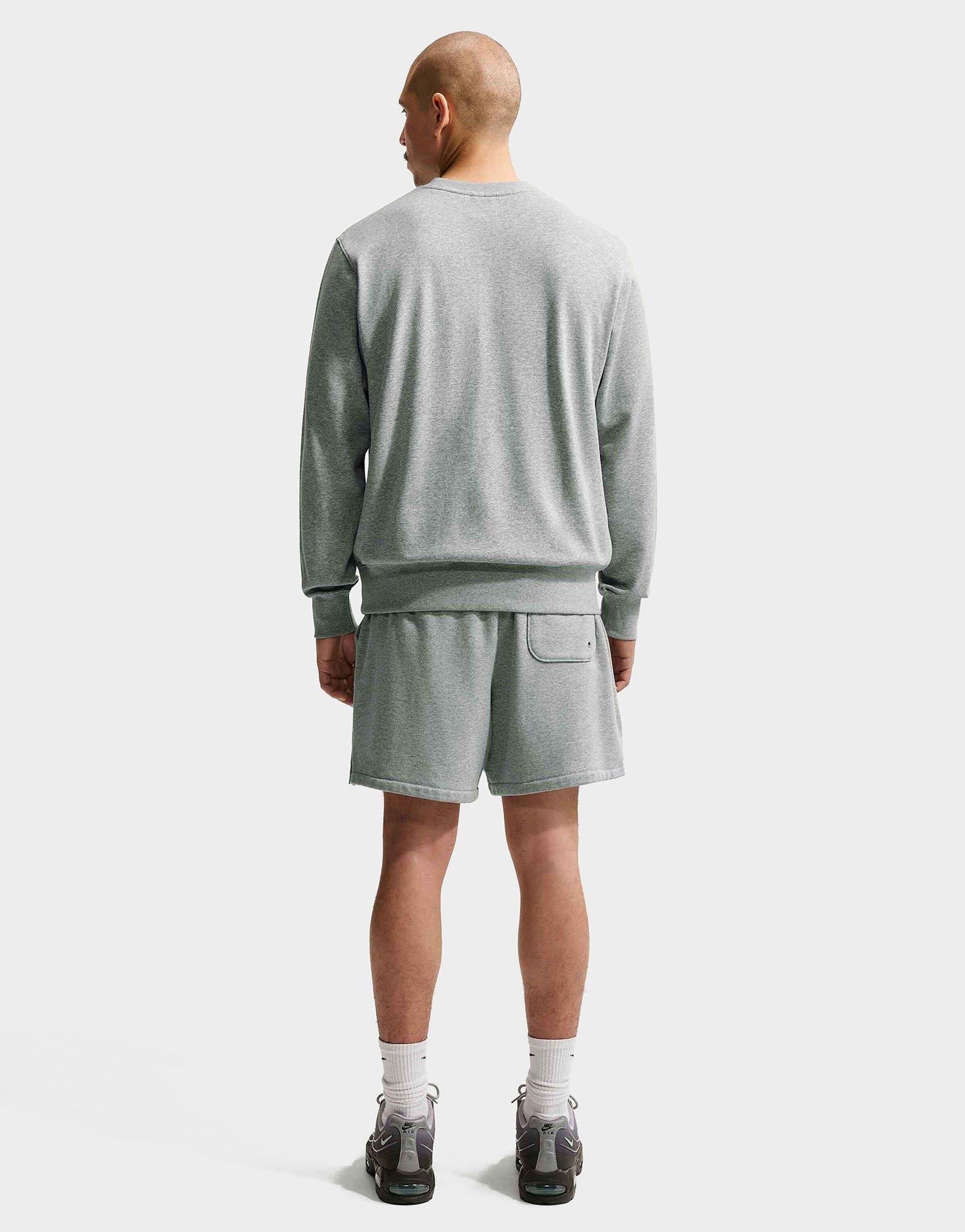 Nike Herentop van sweatstof met ronde hals Club