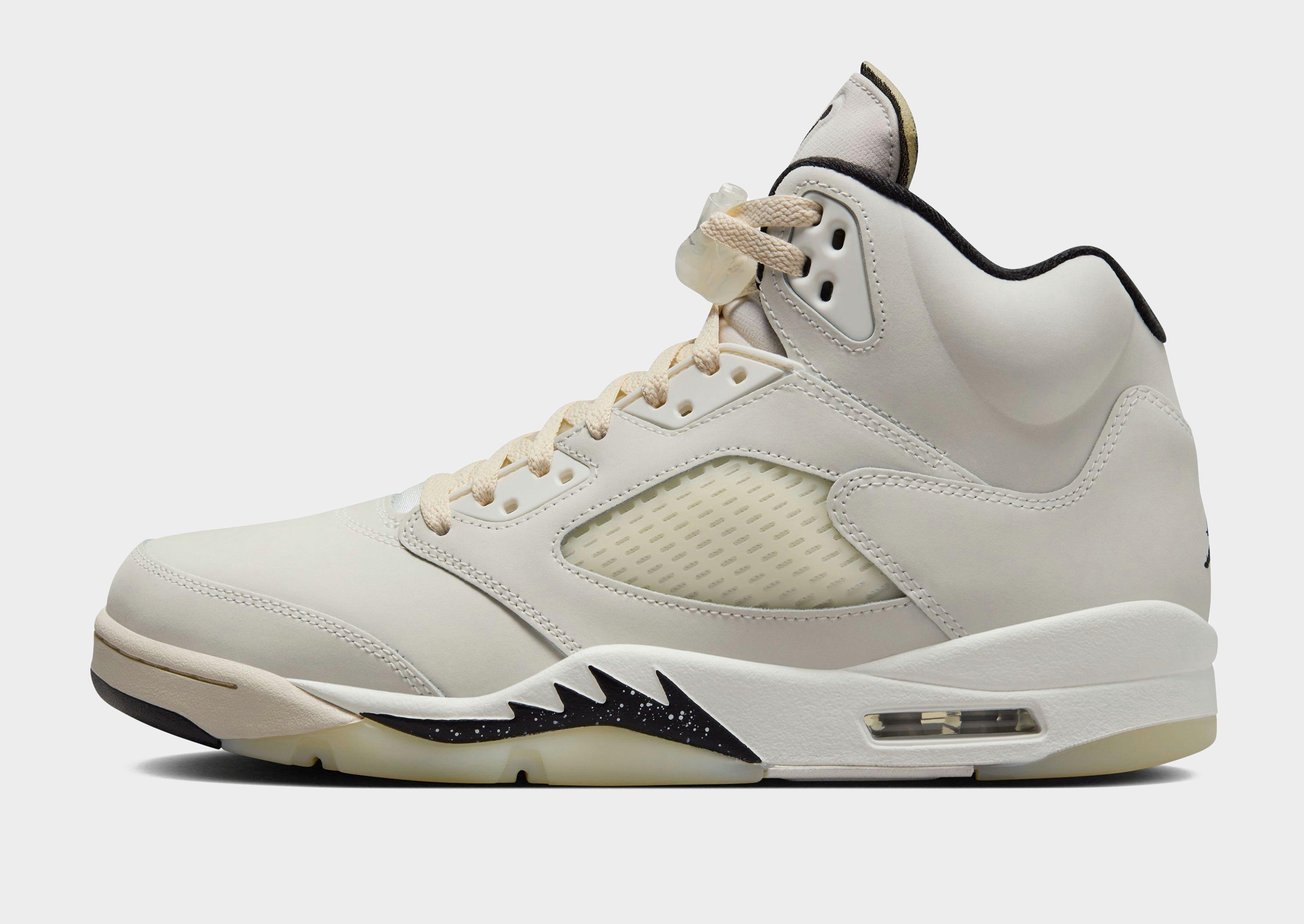 White Jordan Air 5 Retro SE - JD Sports Singapore