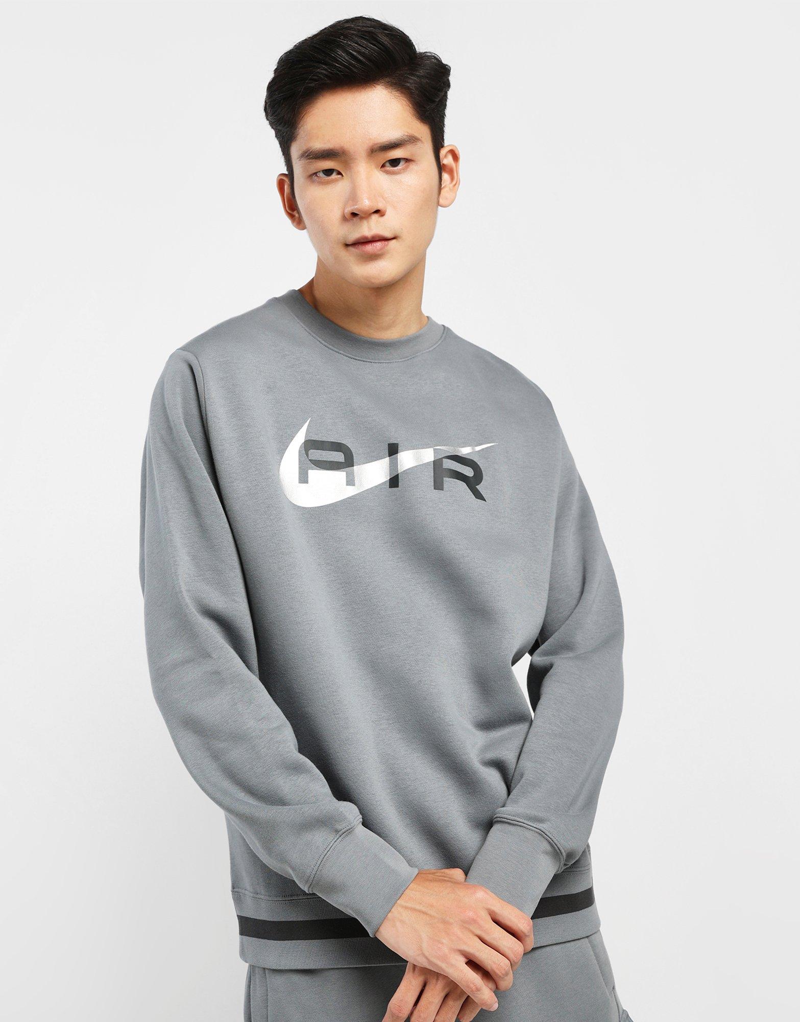 Nike air crew sweatshirt on sale white