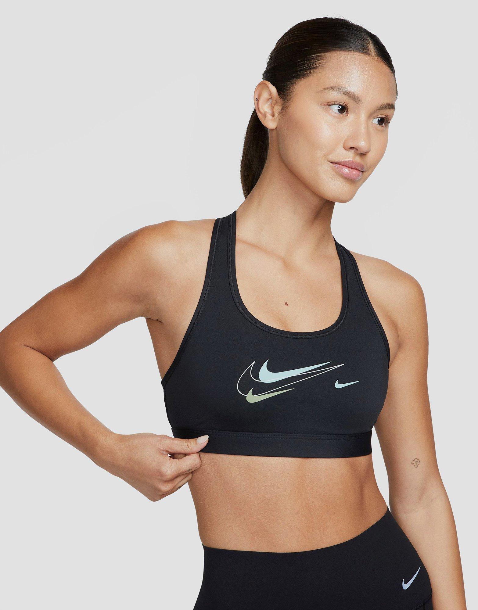 Nike Victory Shape High-Support Dri-fit Non-Padded Sports Bra Blue XS