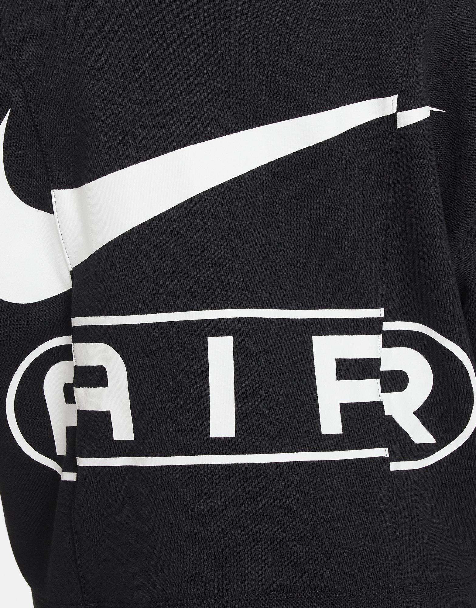 Nike Hoodie van sweatstof met rits over de hele lengte voor meisjes Air