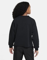 Nike Sportswear Dri-FIT sweatshirt met ronde hals voor meisjes Sportswear